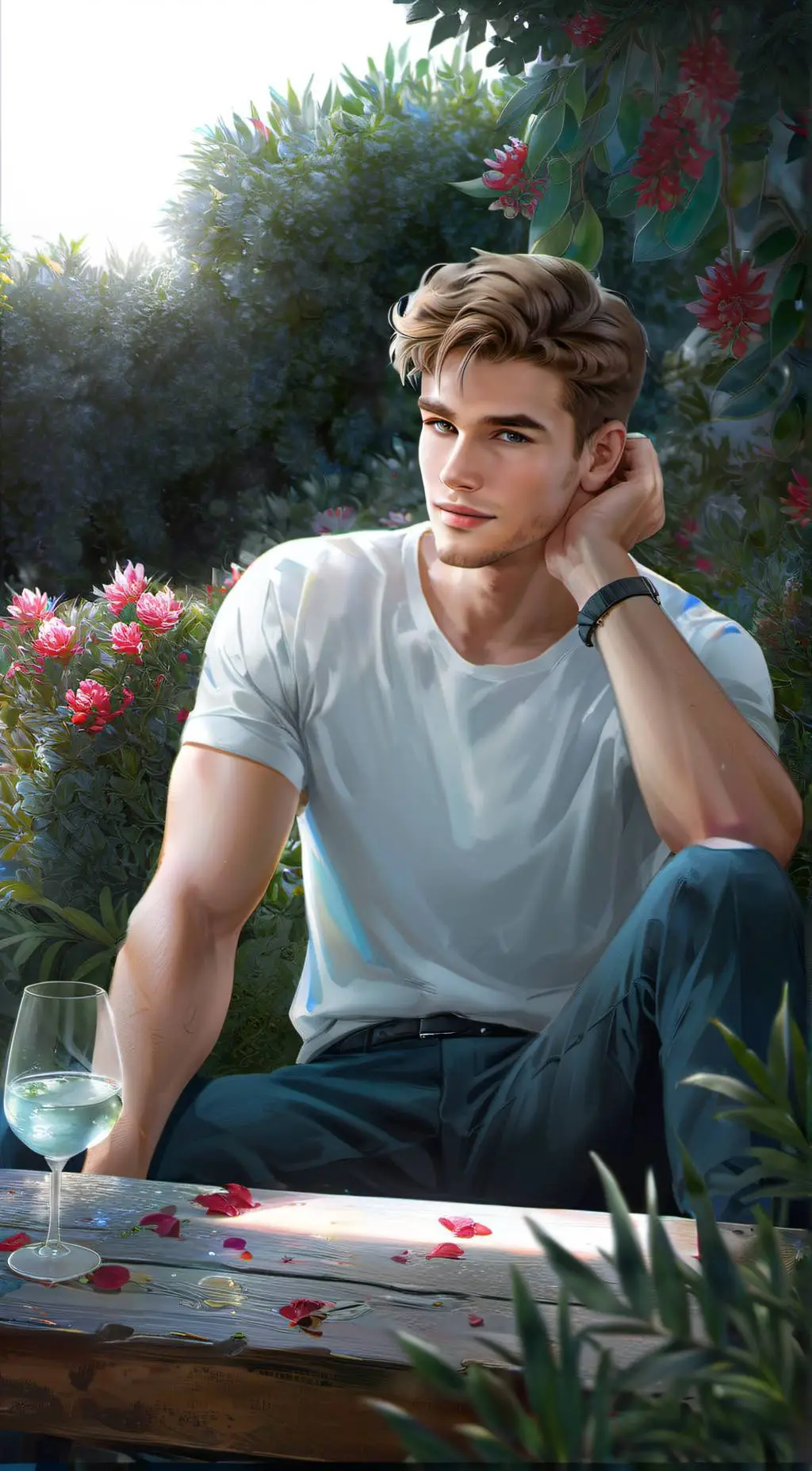 ai character: Bradley Rogers  background