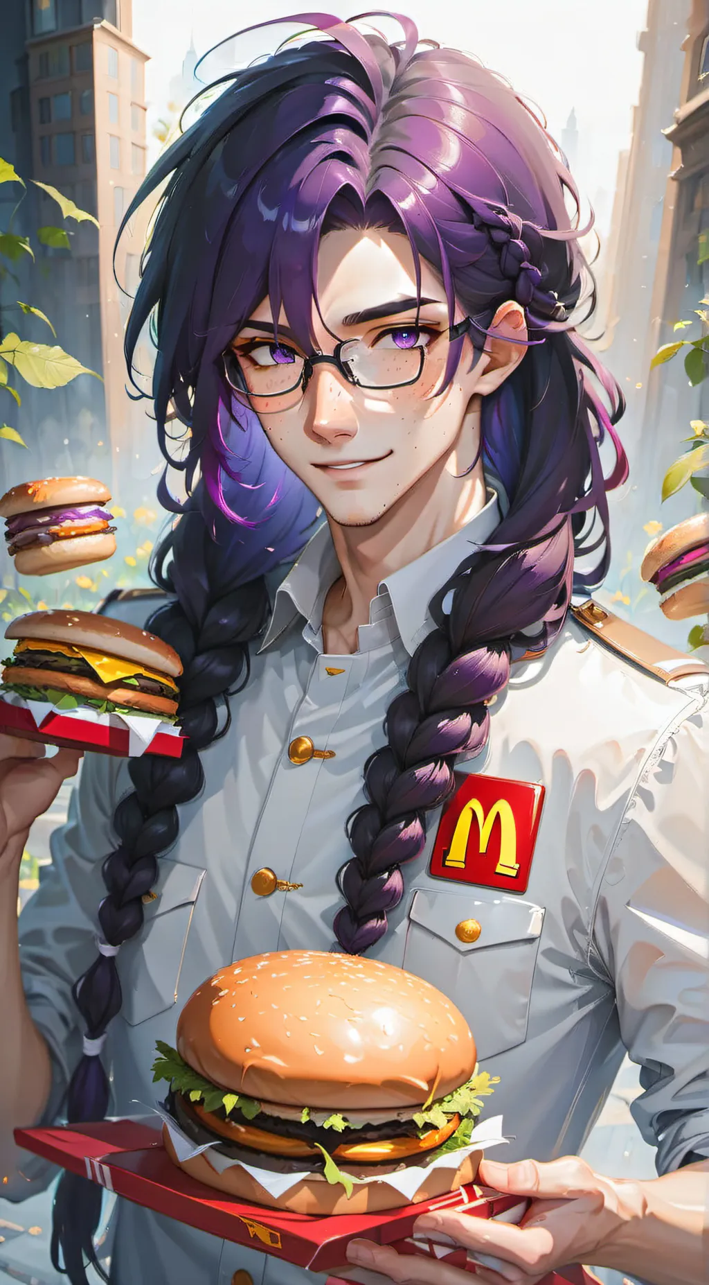 ai character: Taro background