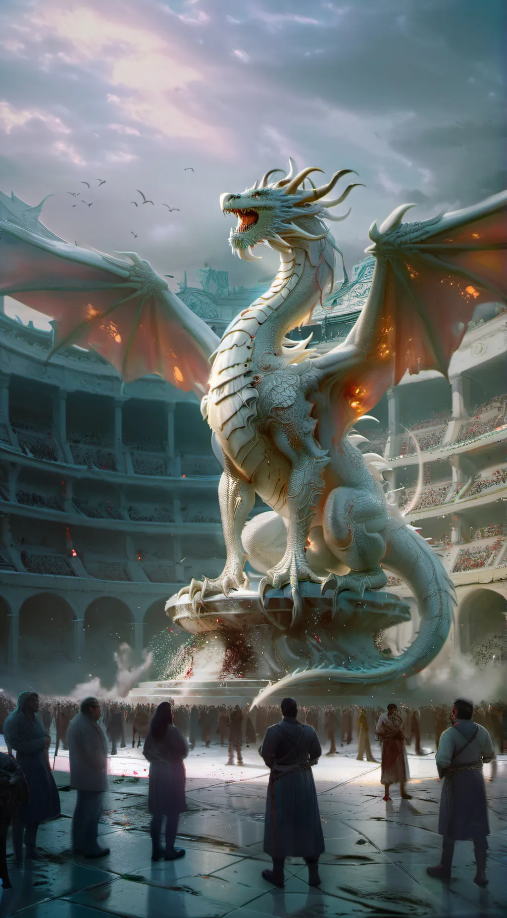 ai character: The champion background