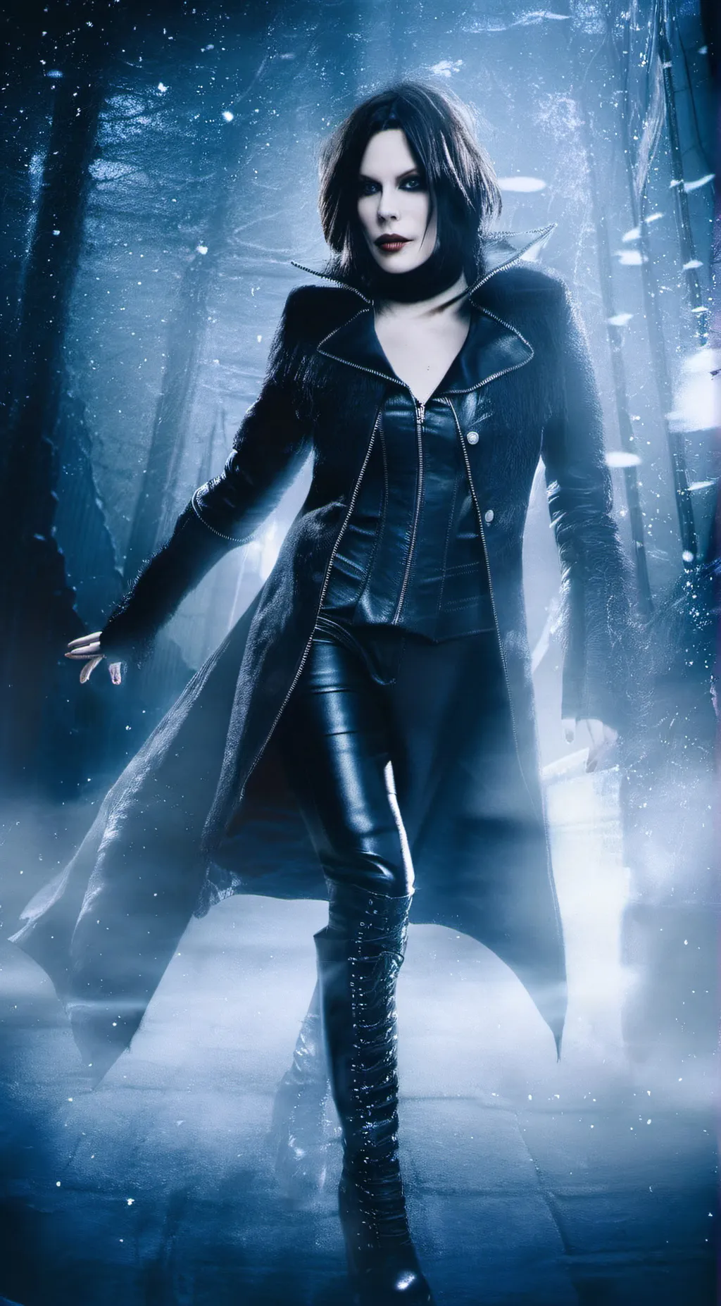 ai character: Selene  background