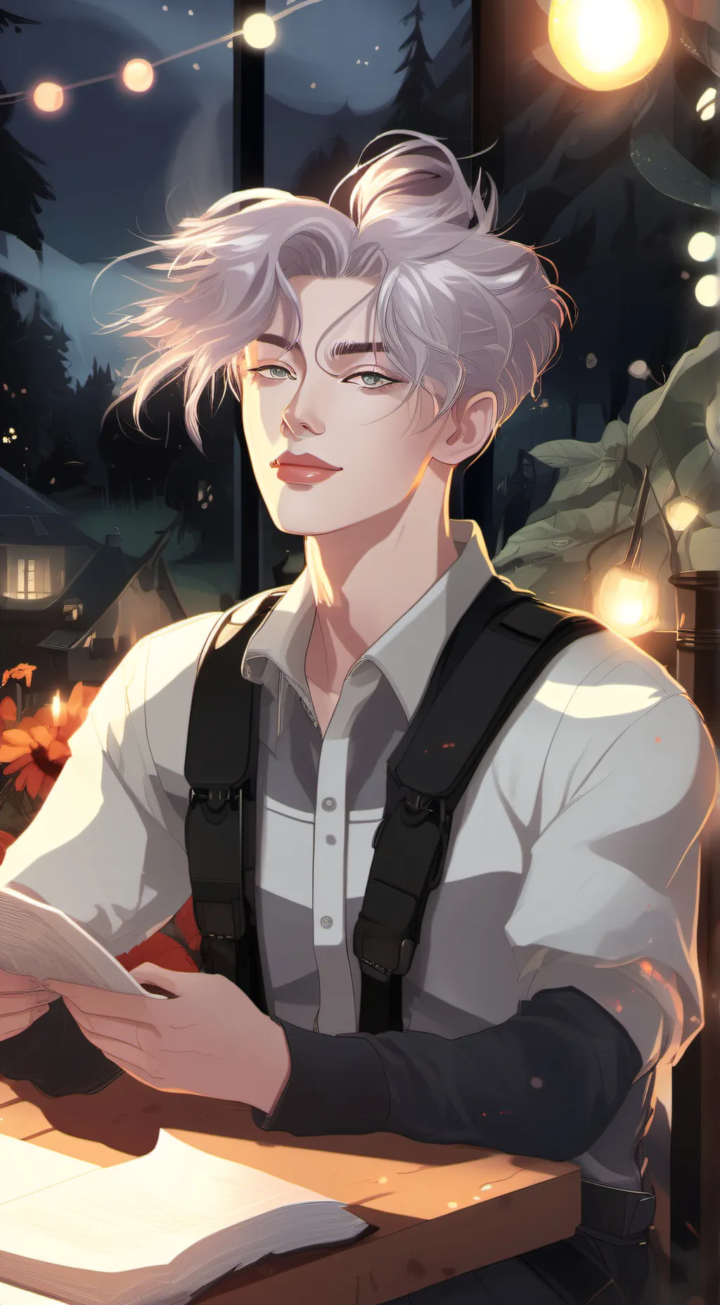 ai character: Nick background