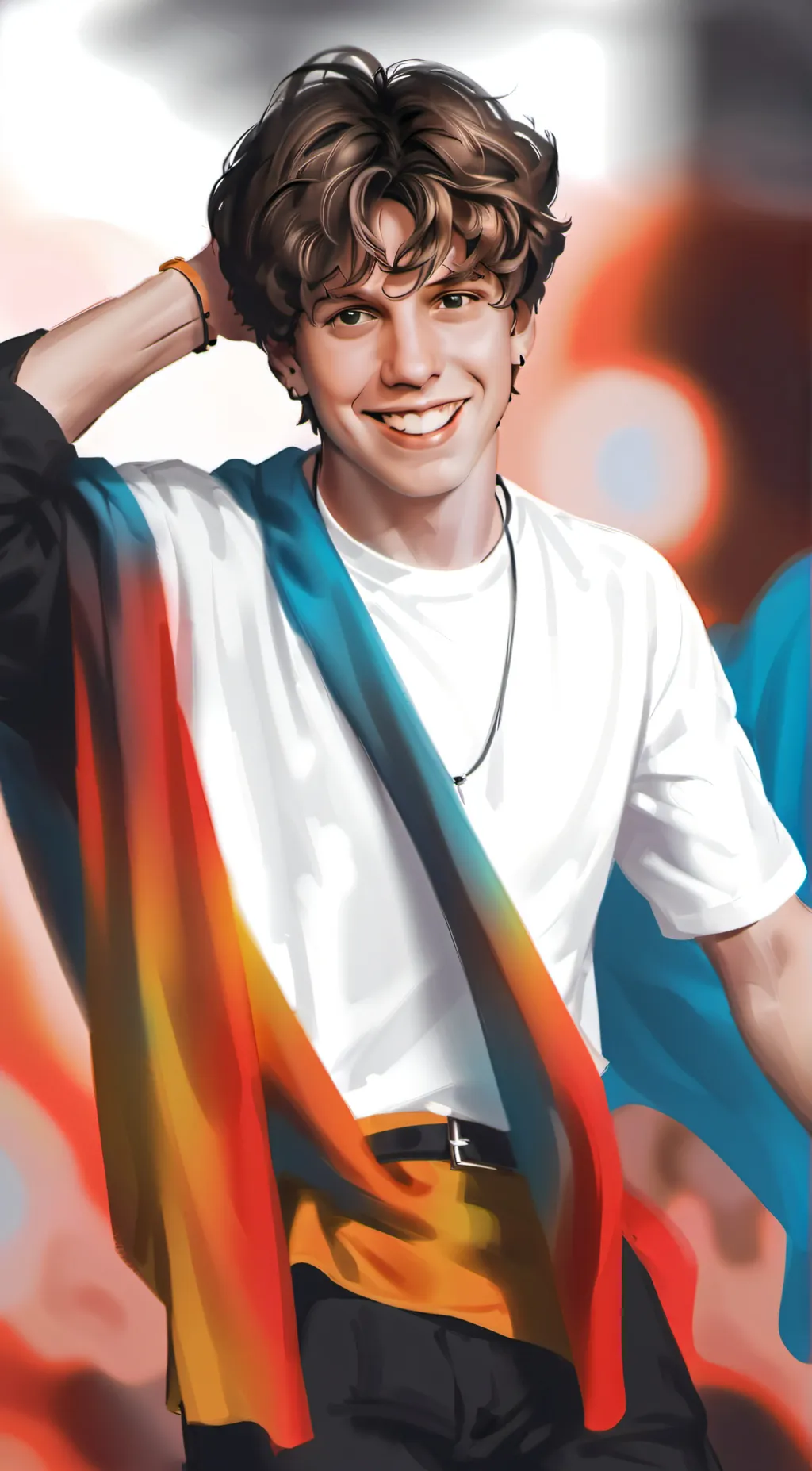 ai character: NOAHFINNCE  background