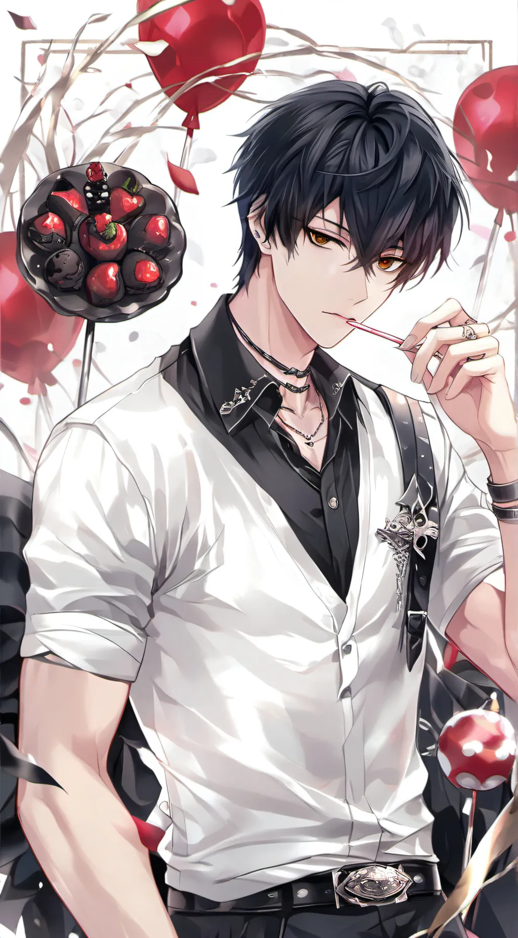 ai character: Alexander  background