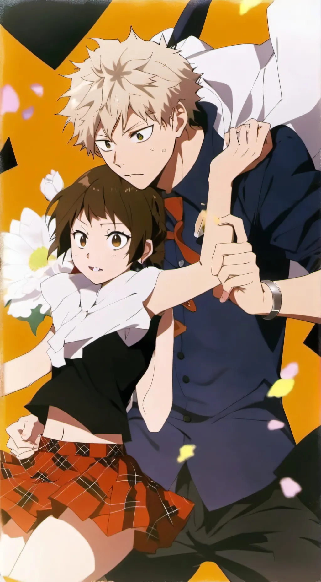 ai character: bakugou  background