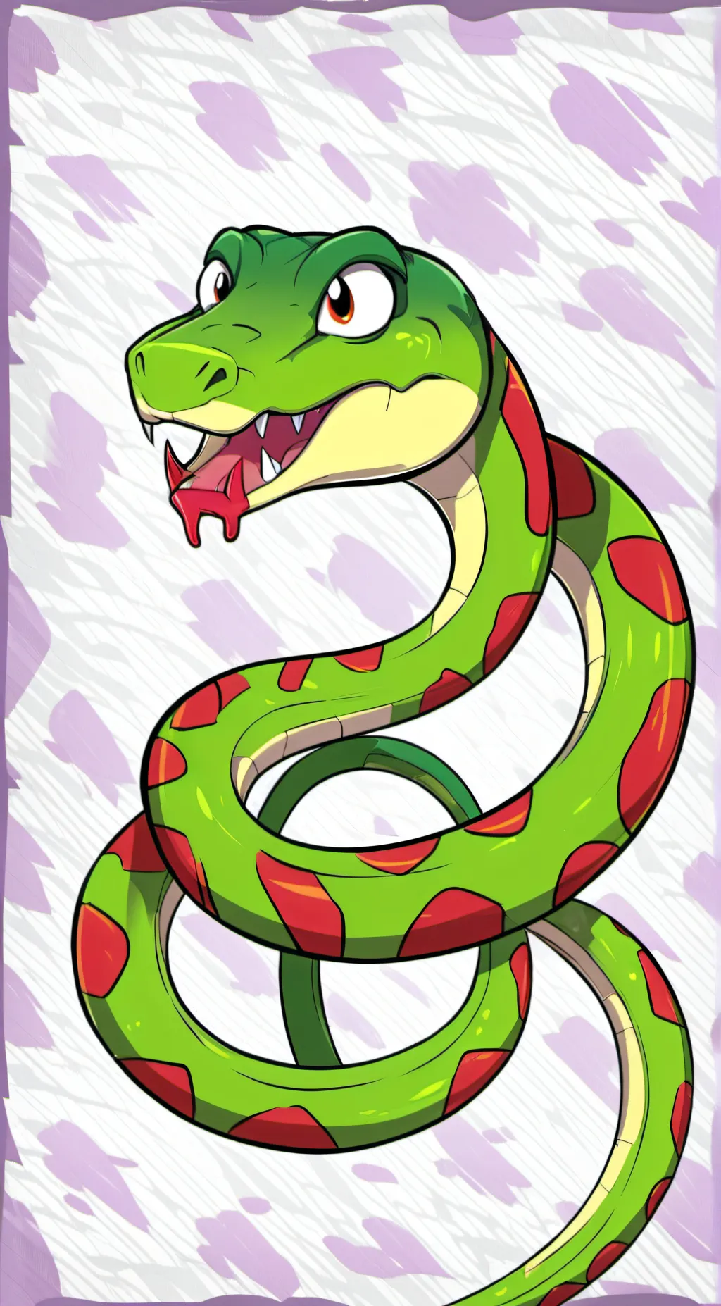 ai character: Rattly  background