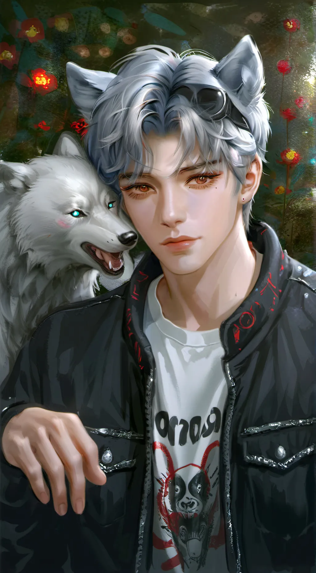 ai character: Justin Kyle  background