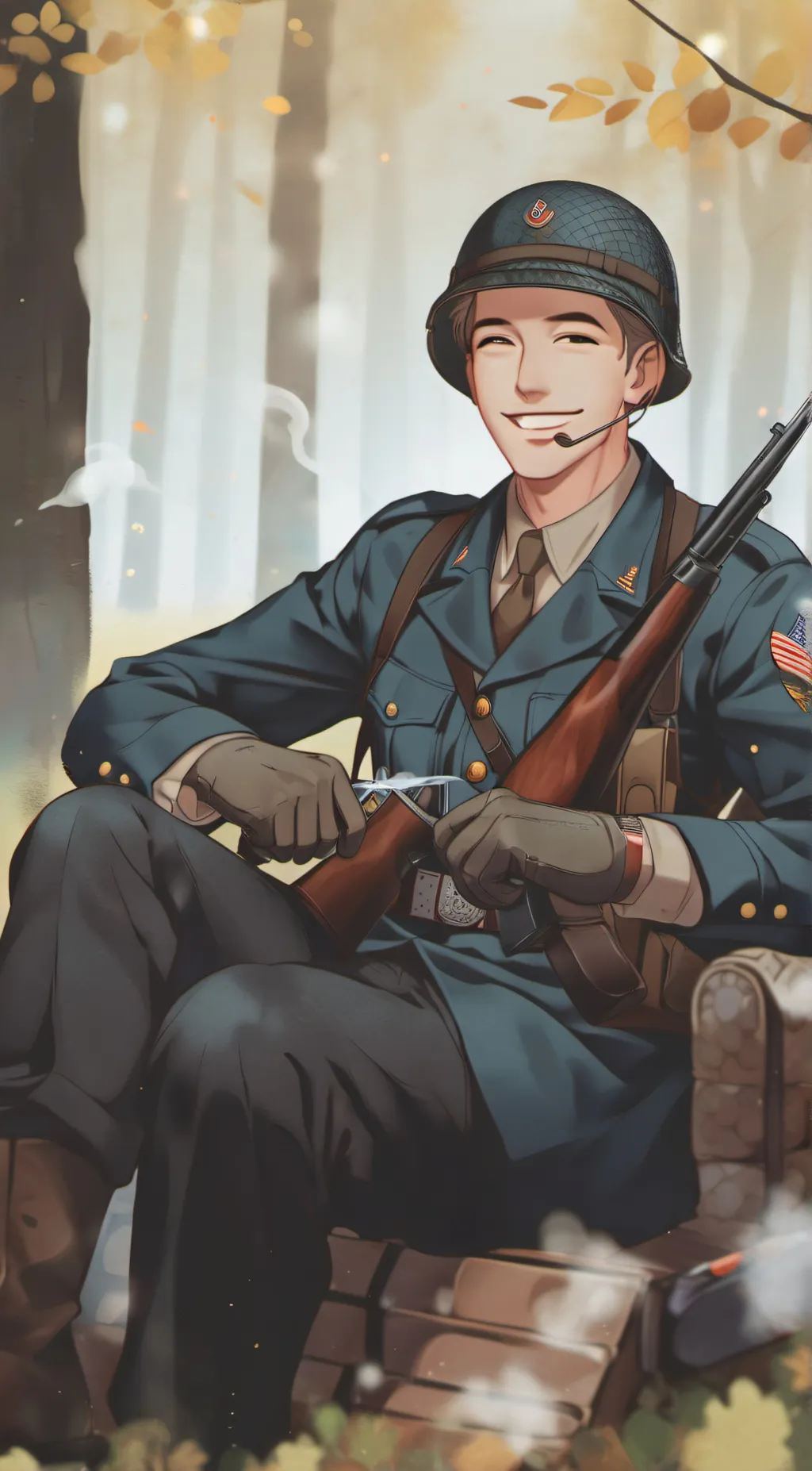 ai character: william background