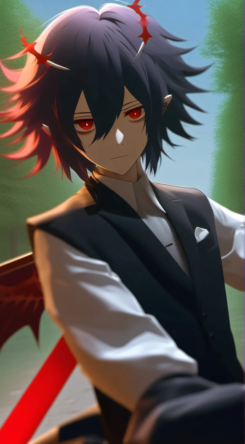 ai character: Manner background