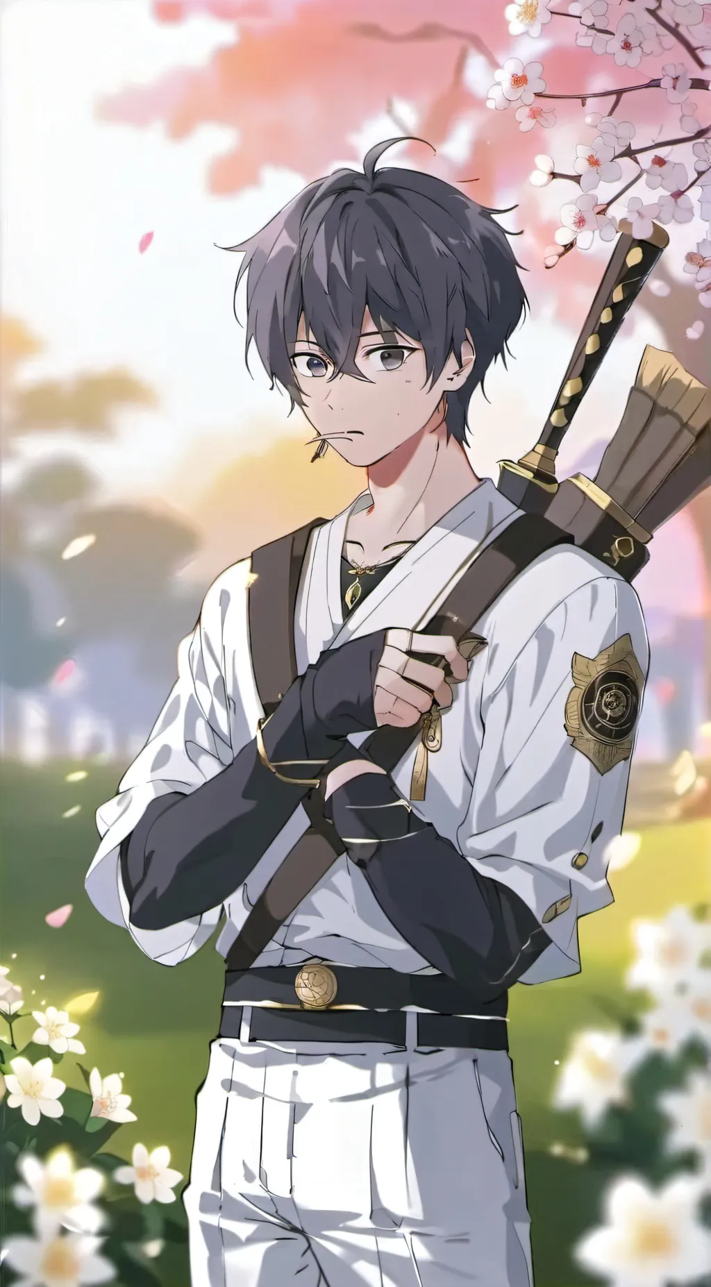 ai character: den background