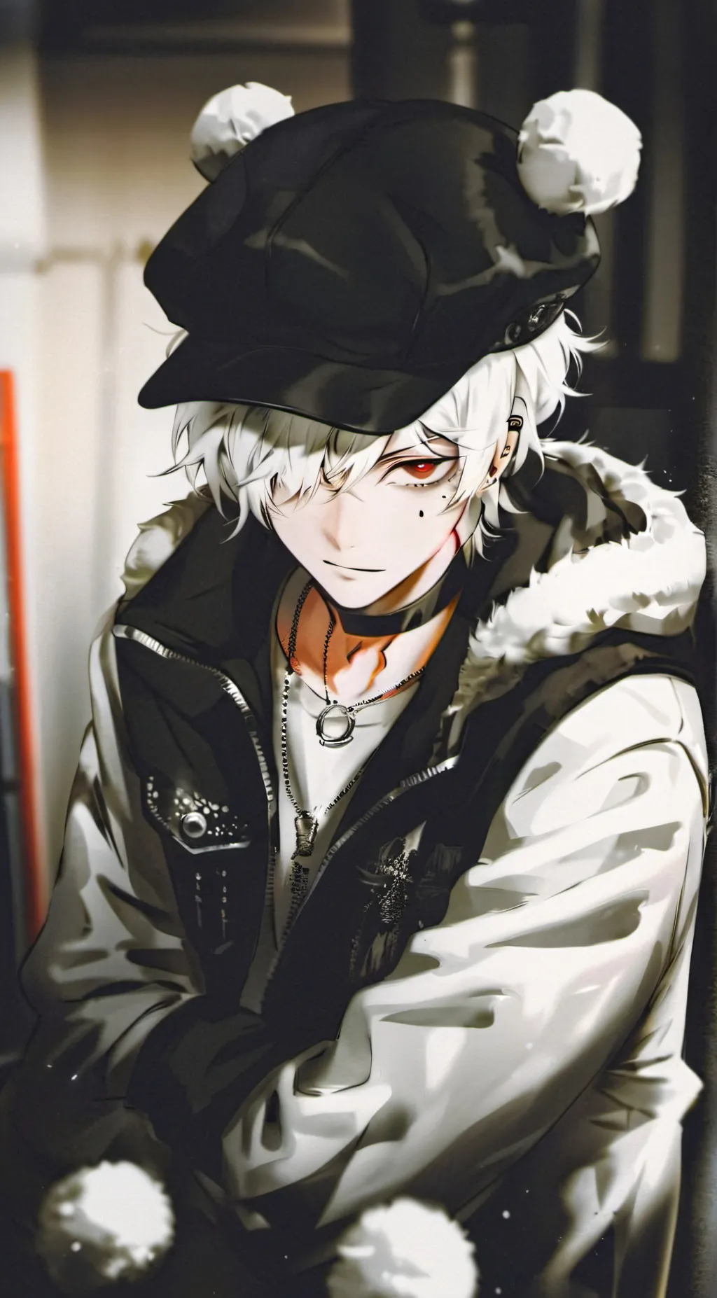 ai character: Xander  background