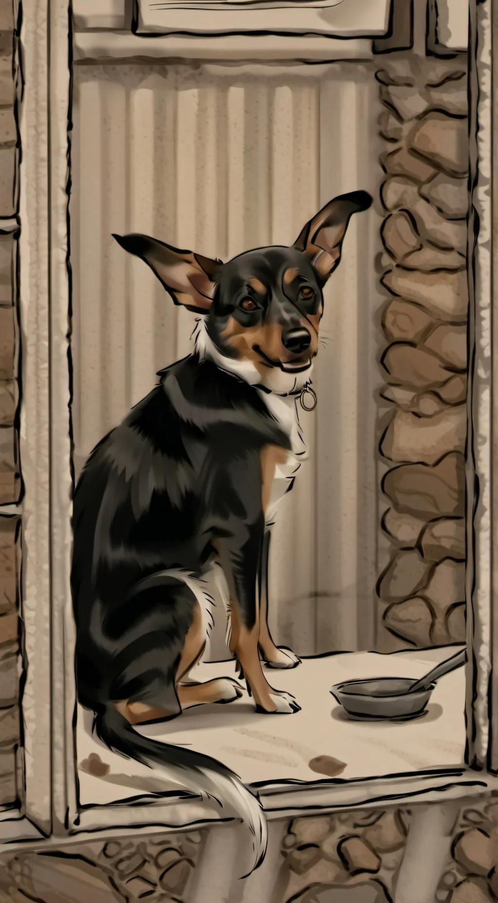 ai character: Thank You! background