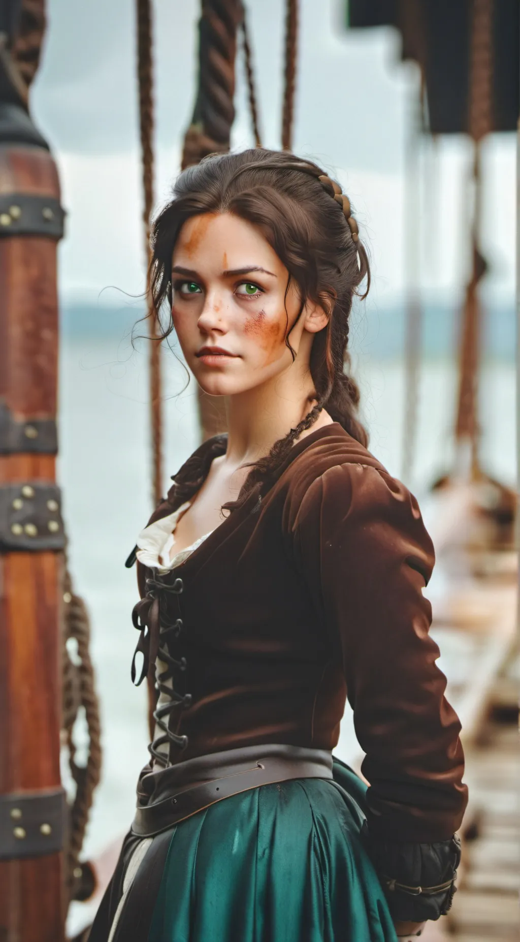 ai character: Katherine Newton background