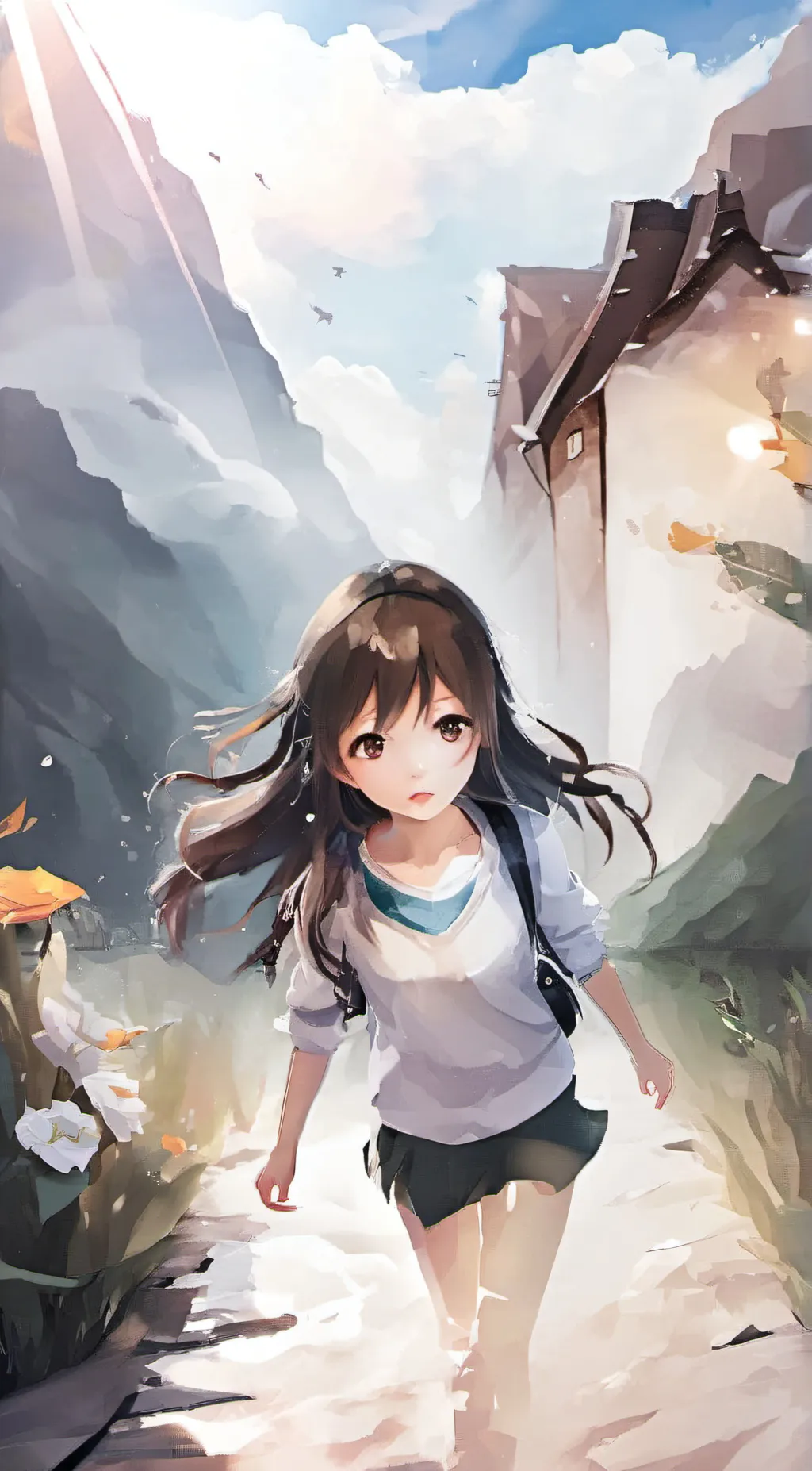 ai character: Ashley background