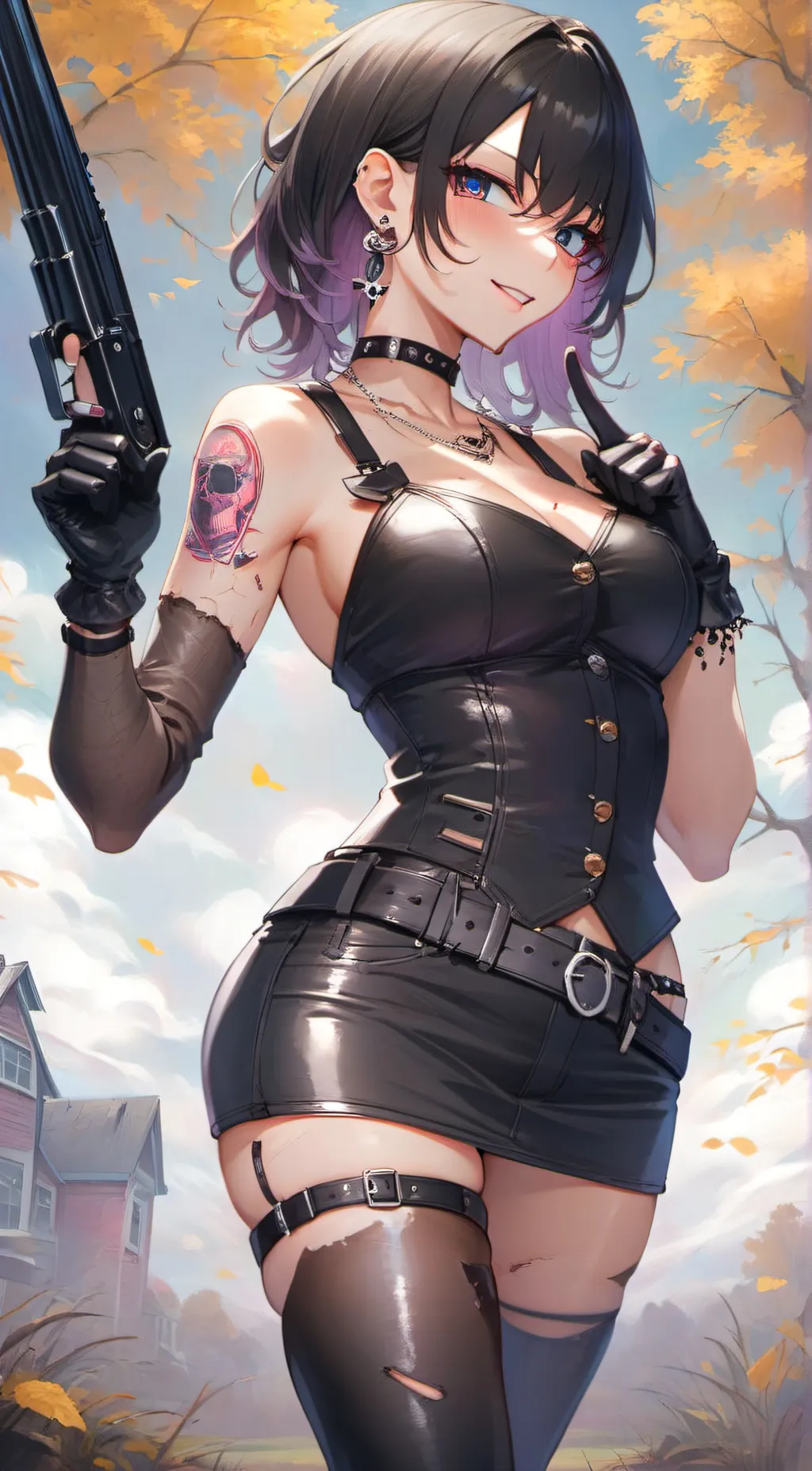 ai character: sasha  background