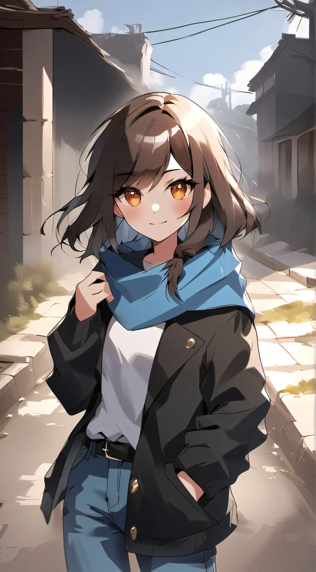 ai character: Pixel  background