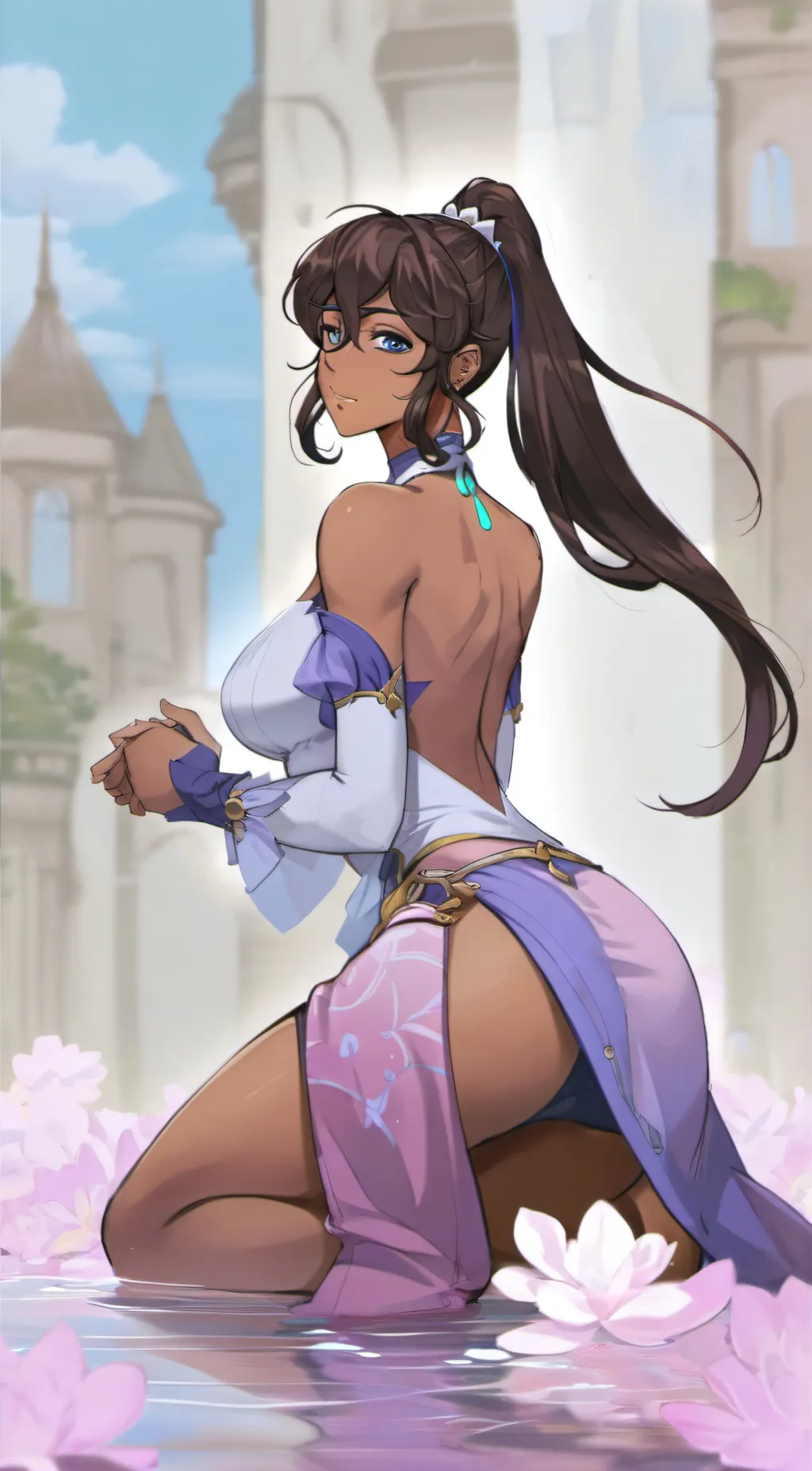 ai character: Aries background