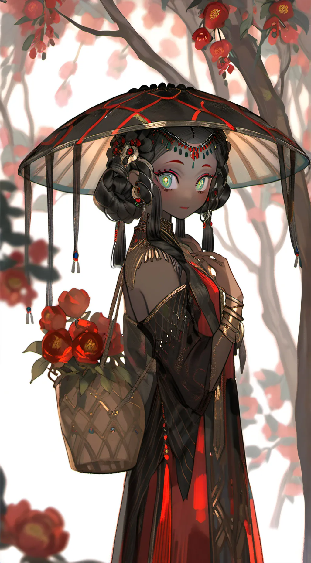 ai character: ella background