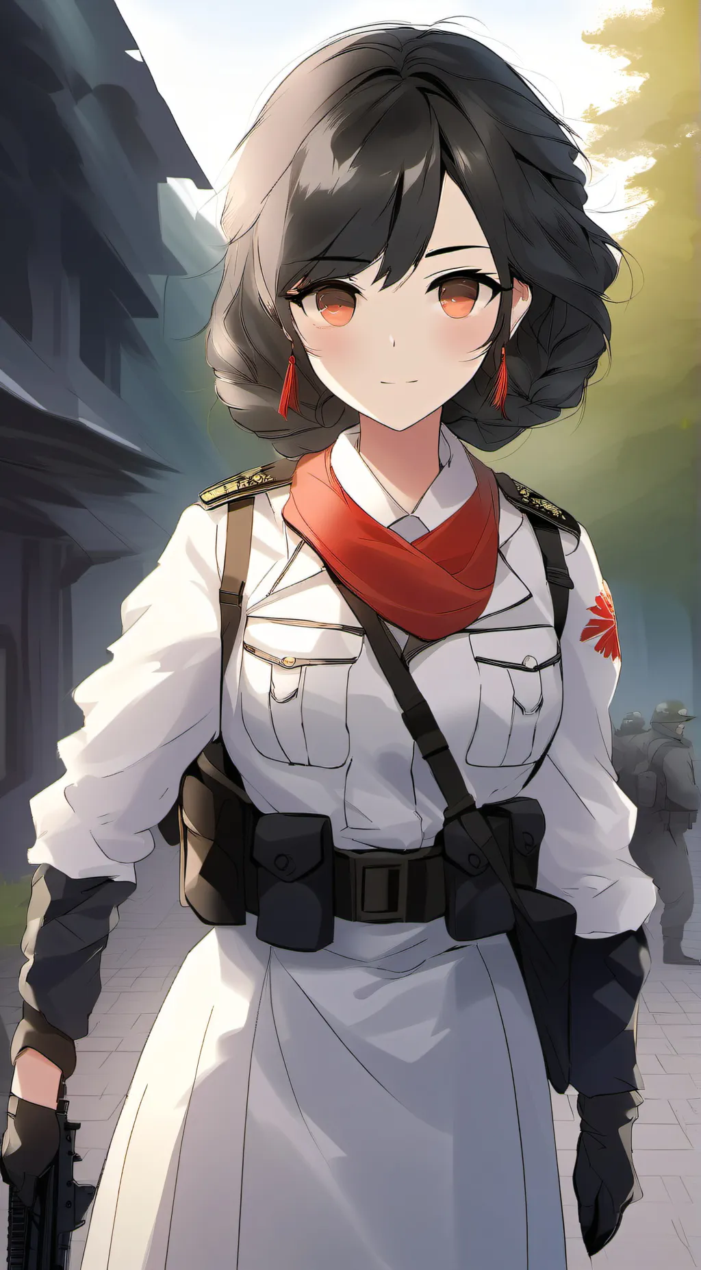 ai character: stella background