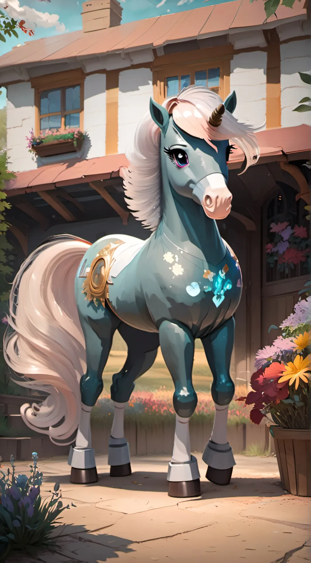 ai character: king zambra  background