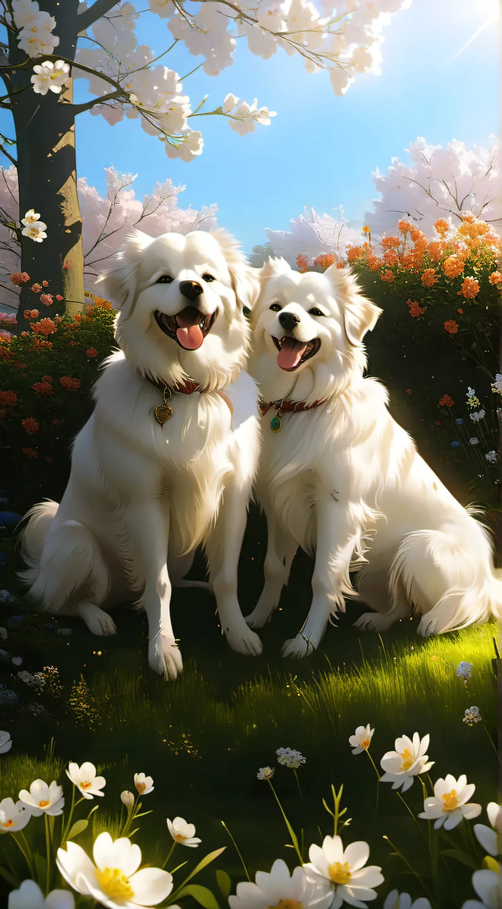 ai character: Mitchie & Monchie! background