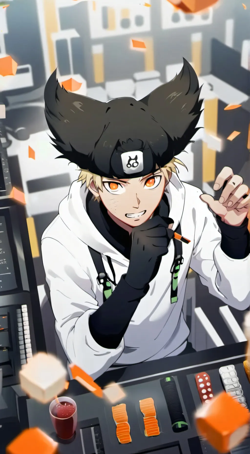 ai character: Naruto background