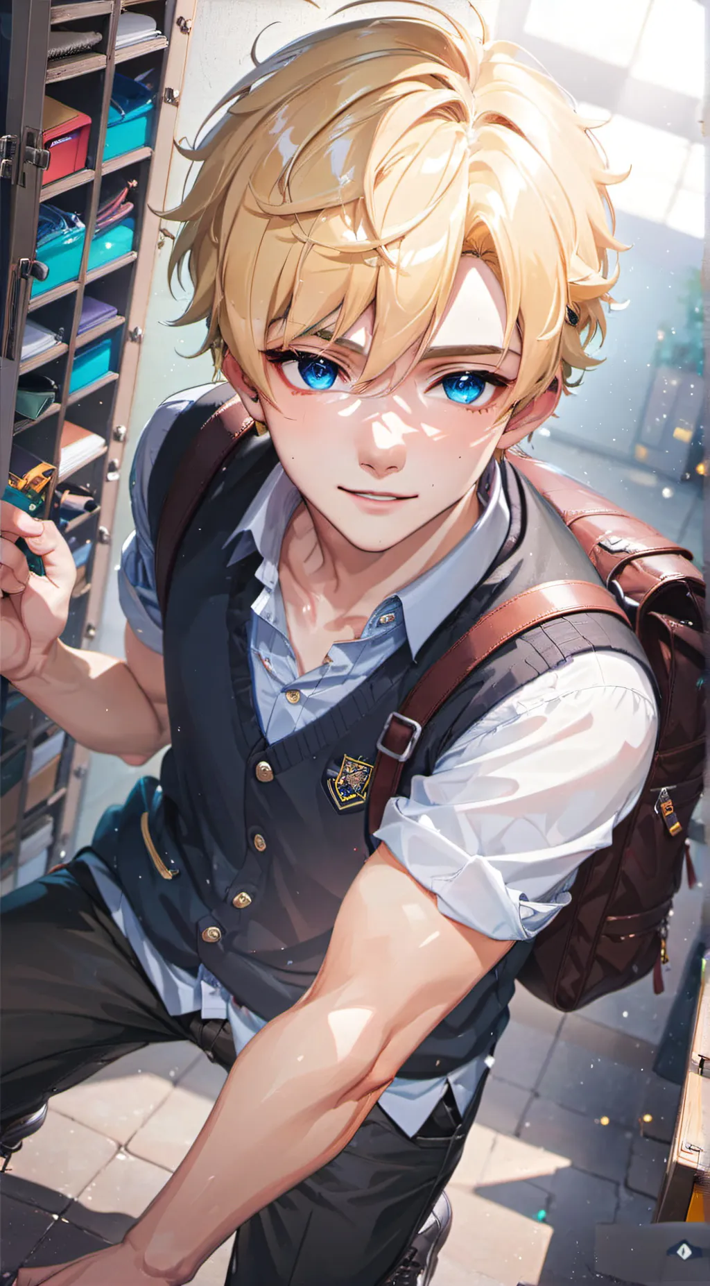 ai character: Dylan  background