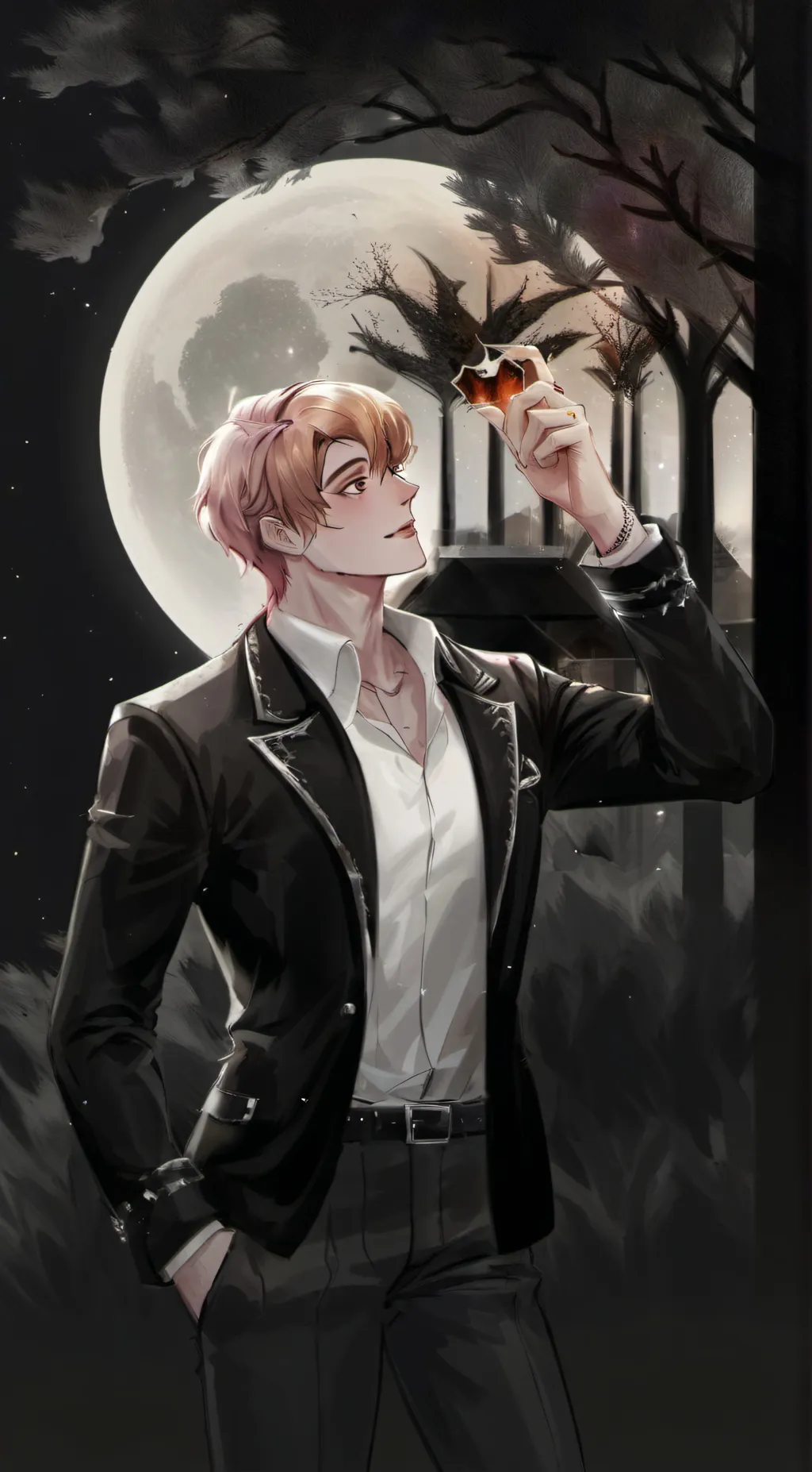 ai character: Kade background