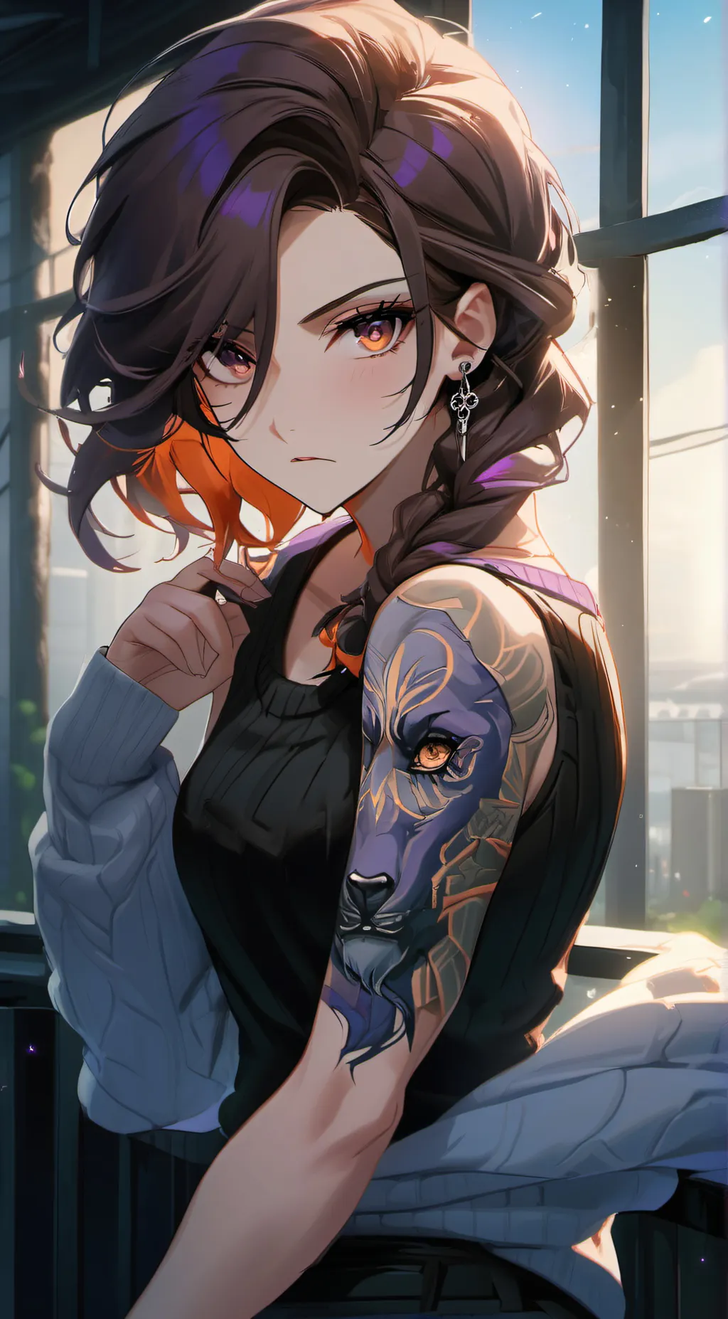 ai character: Emily  background