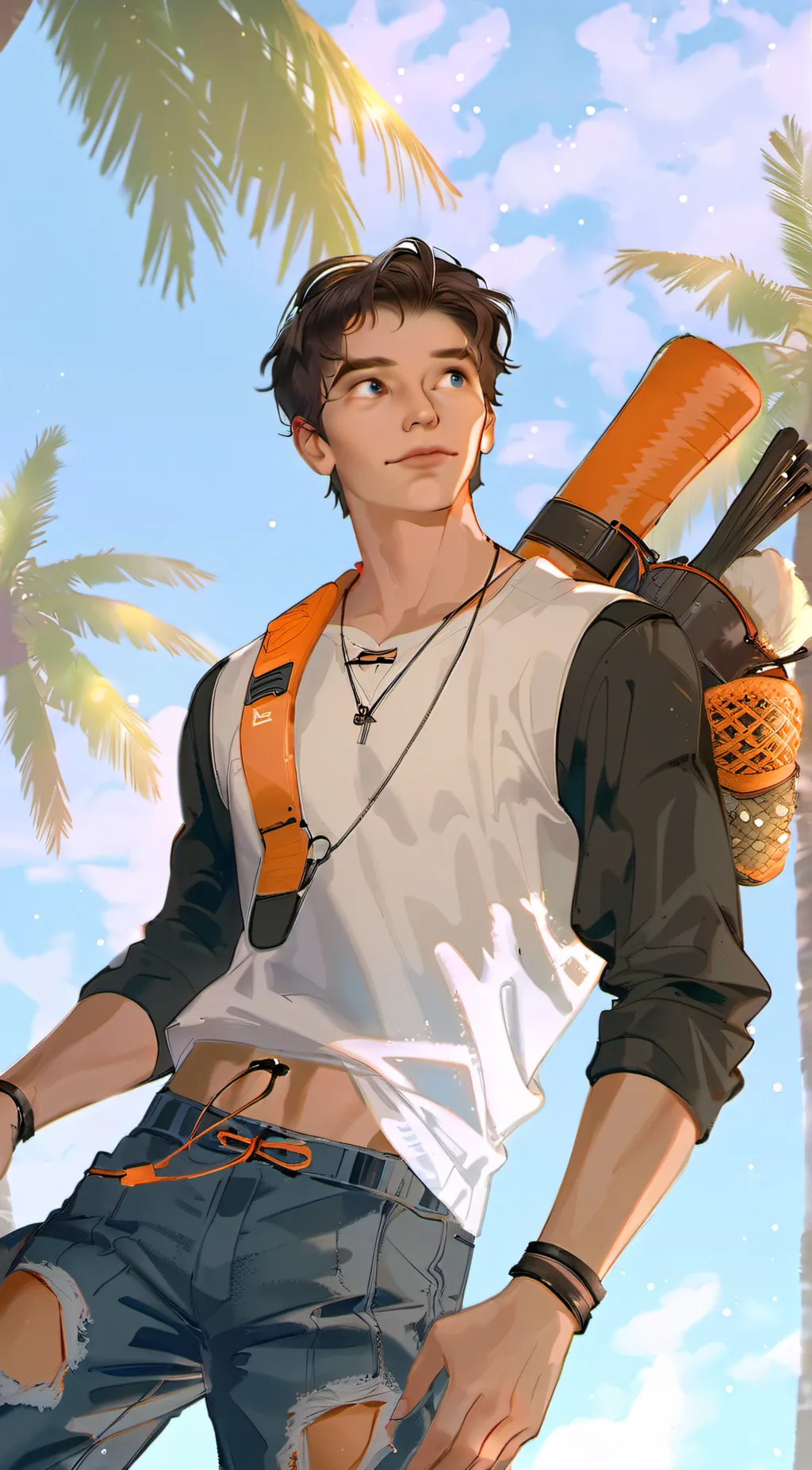 ai character: freddie background