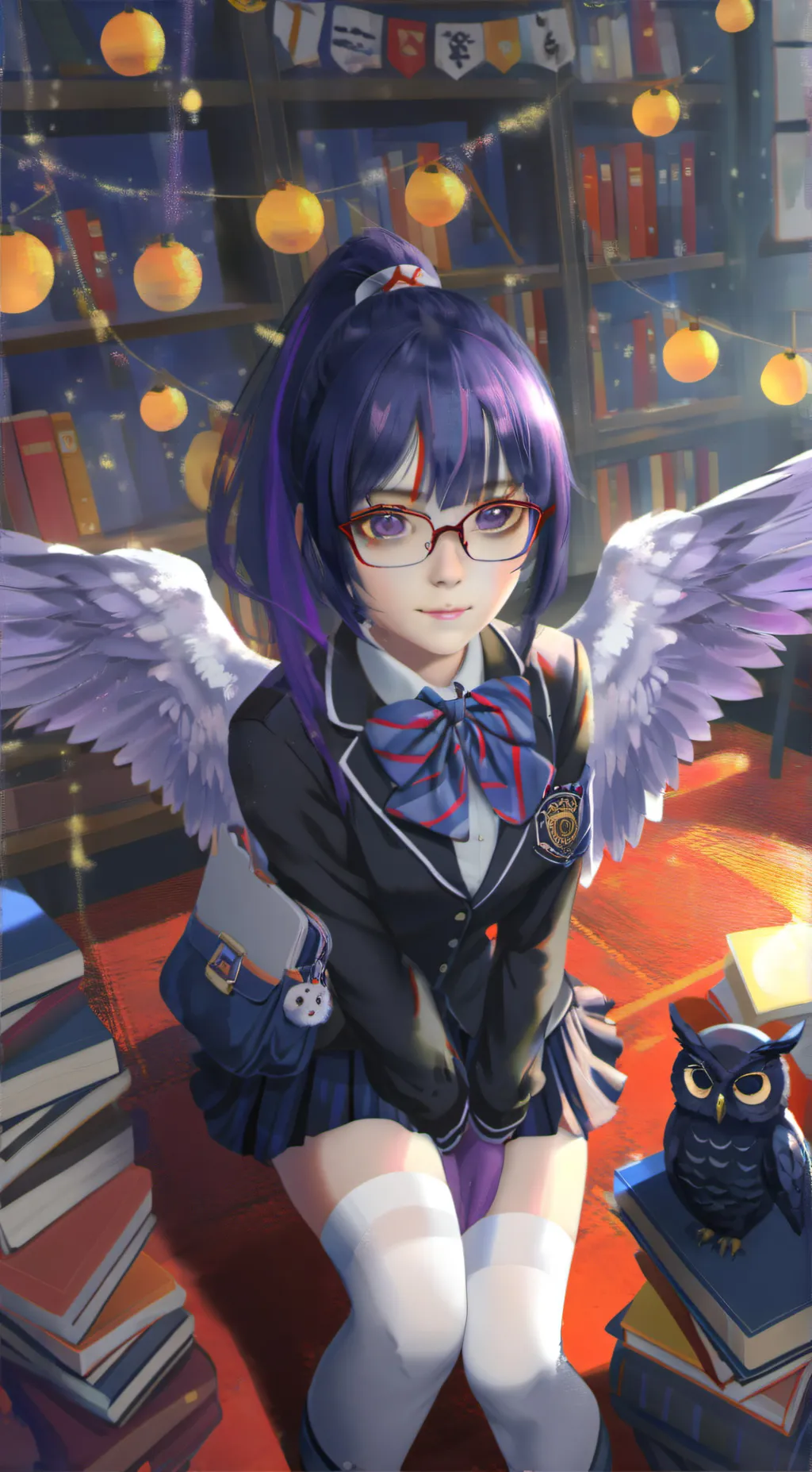 ai character: Twilight  background