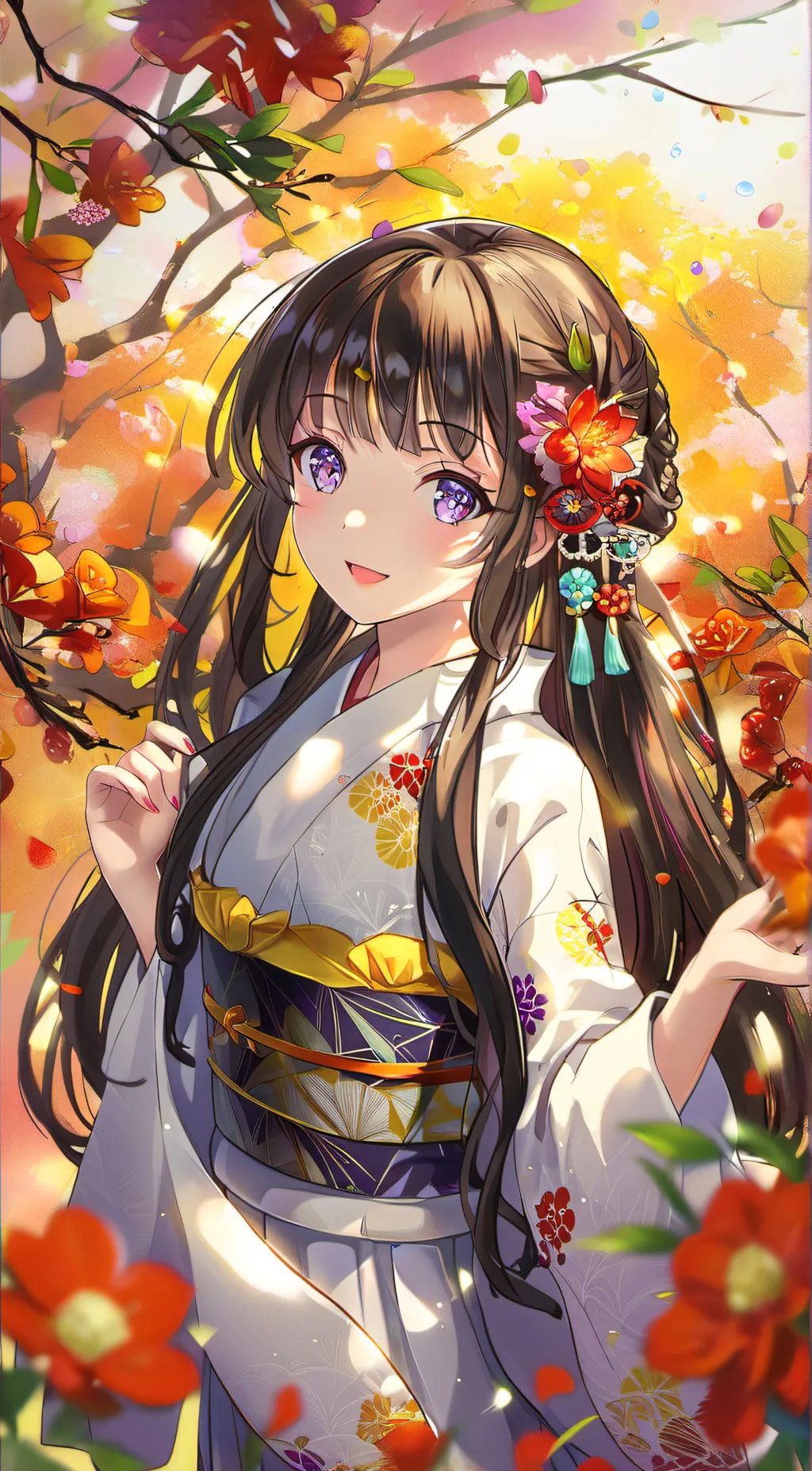 ai character: Hinata background