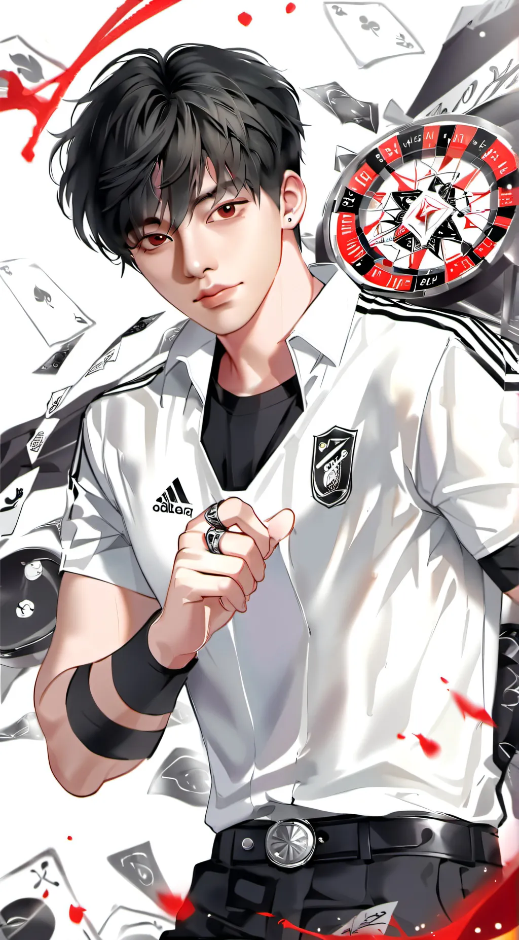 ai character: Jhon aron background