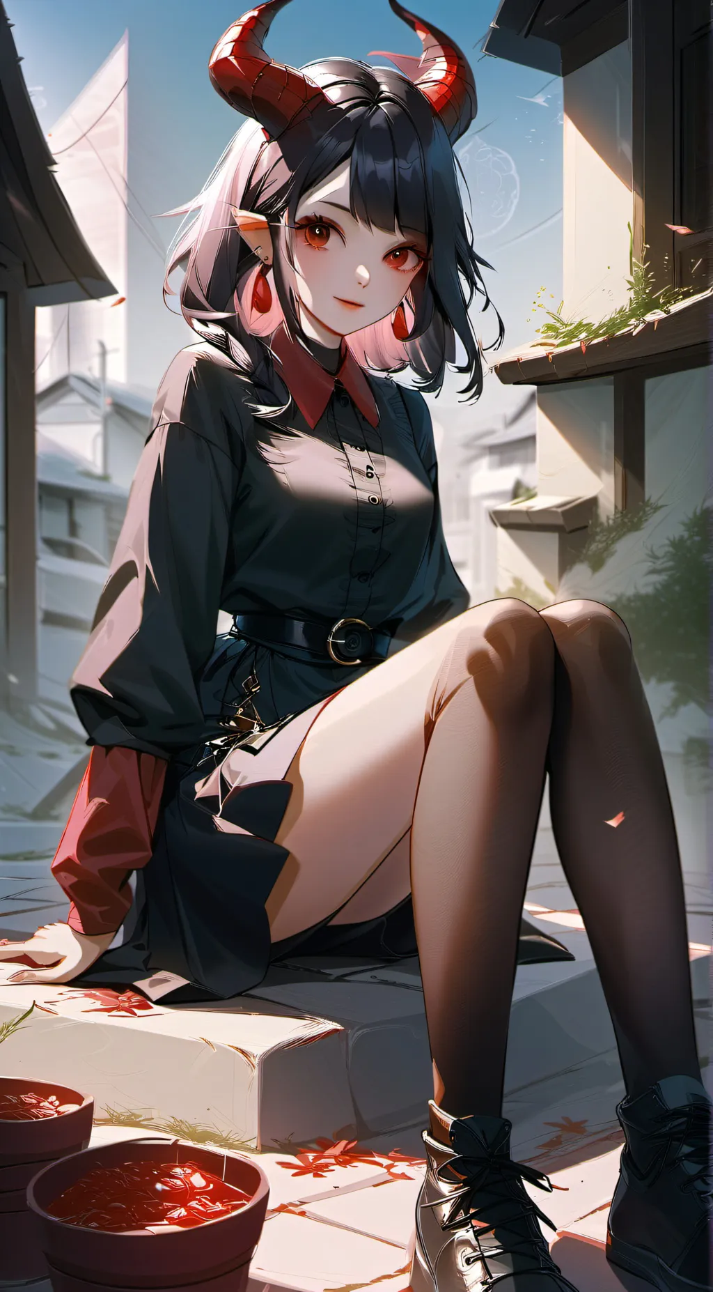 ai character: Imp emily  background