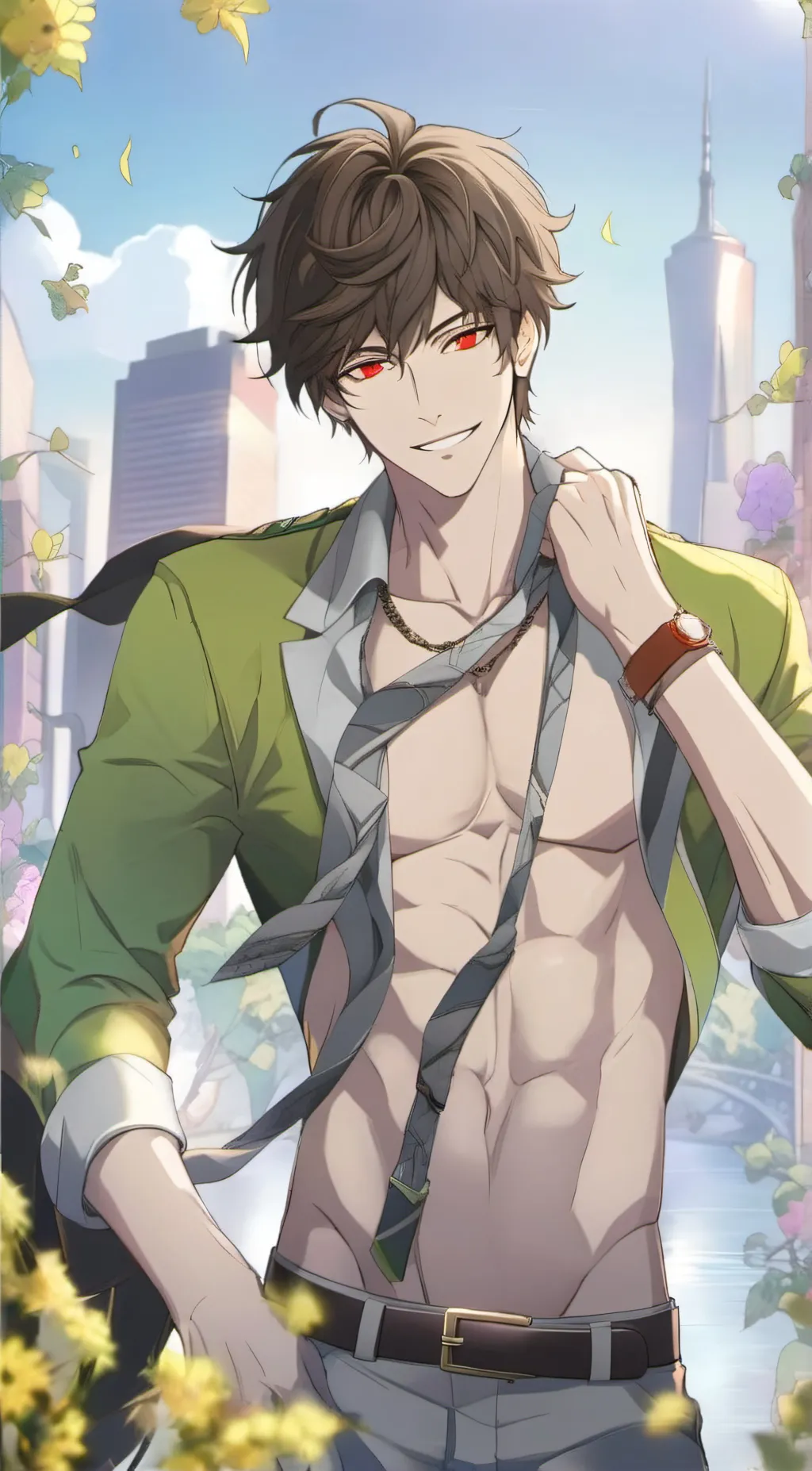 ai character: Damon Gartner  background