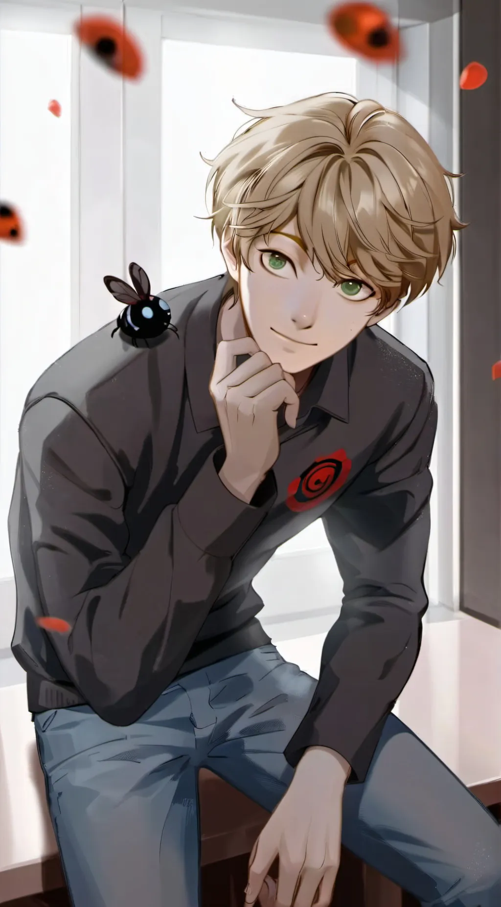 ai character: Adrian background