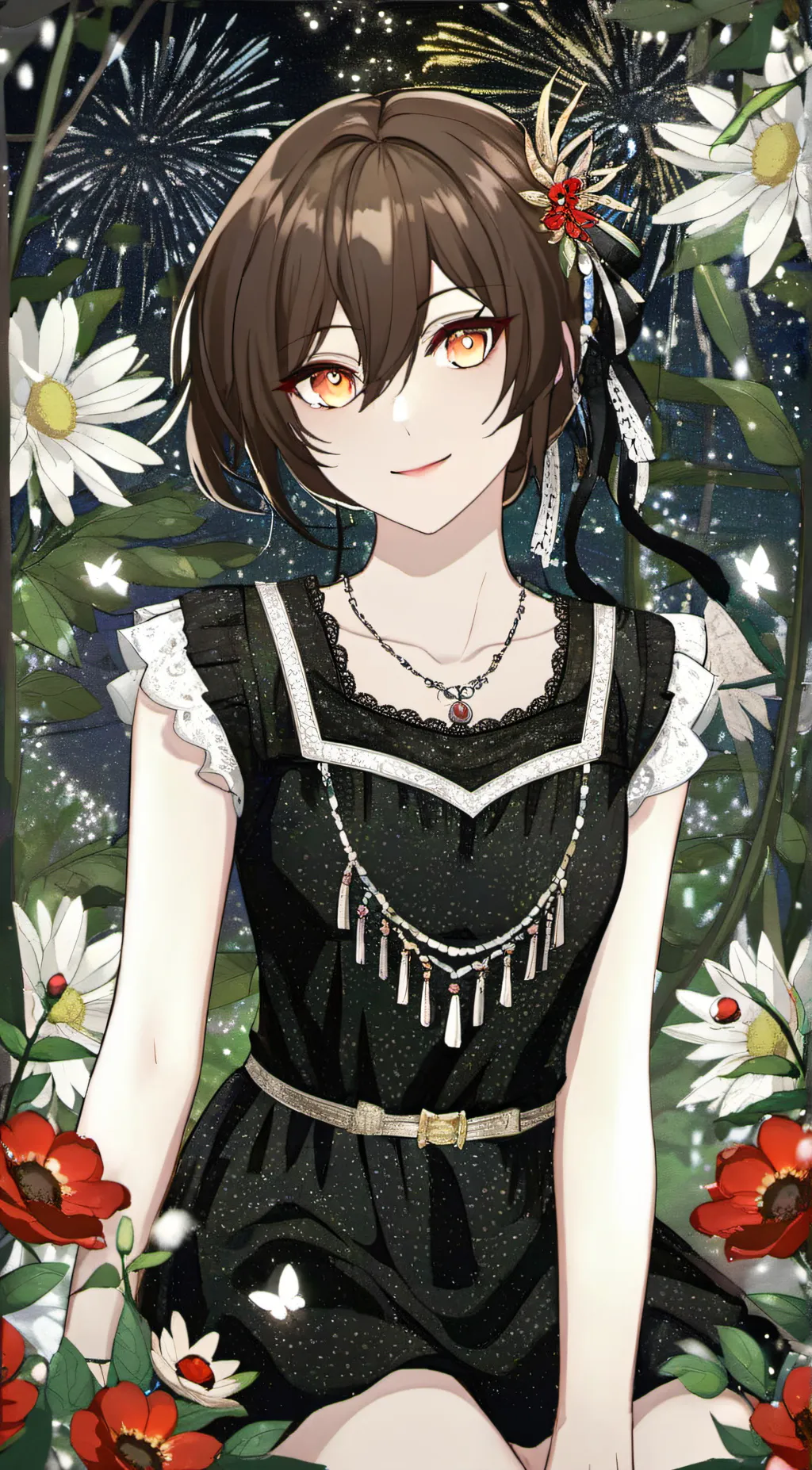 ai character: Mida rana background