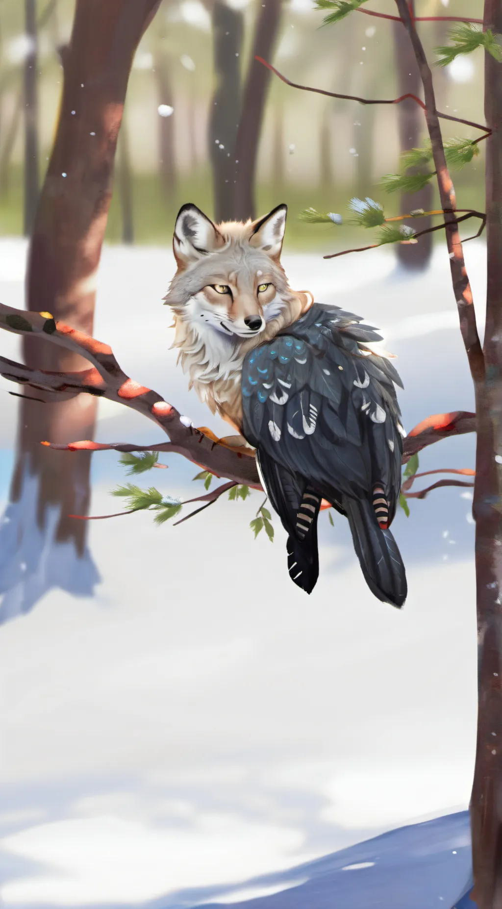 ai character: wolbird background
