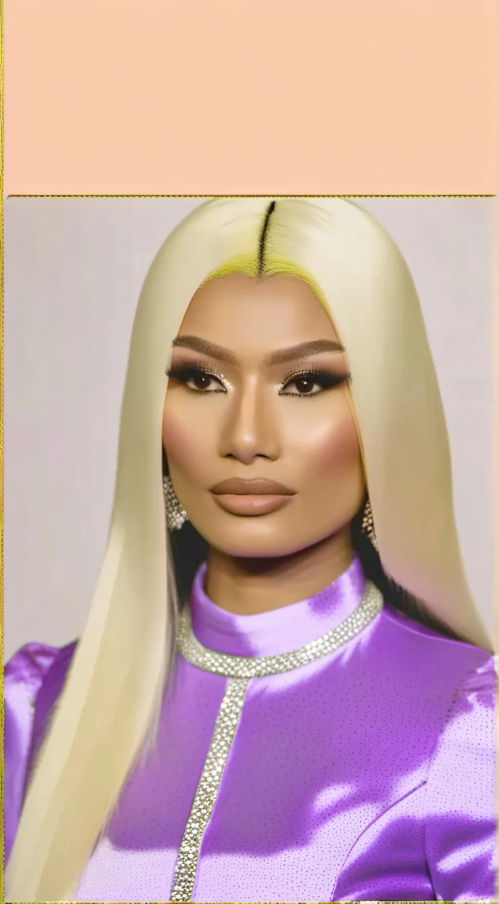 ai character: NICKI MINAJ background