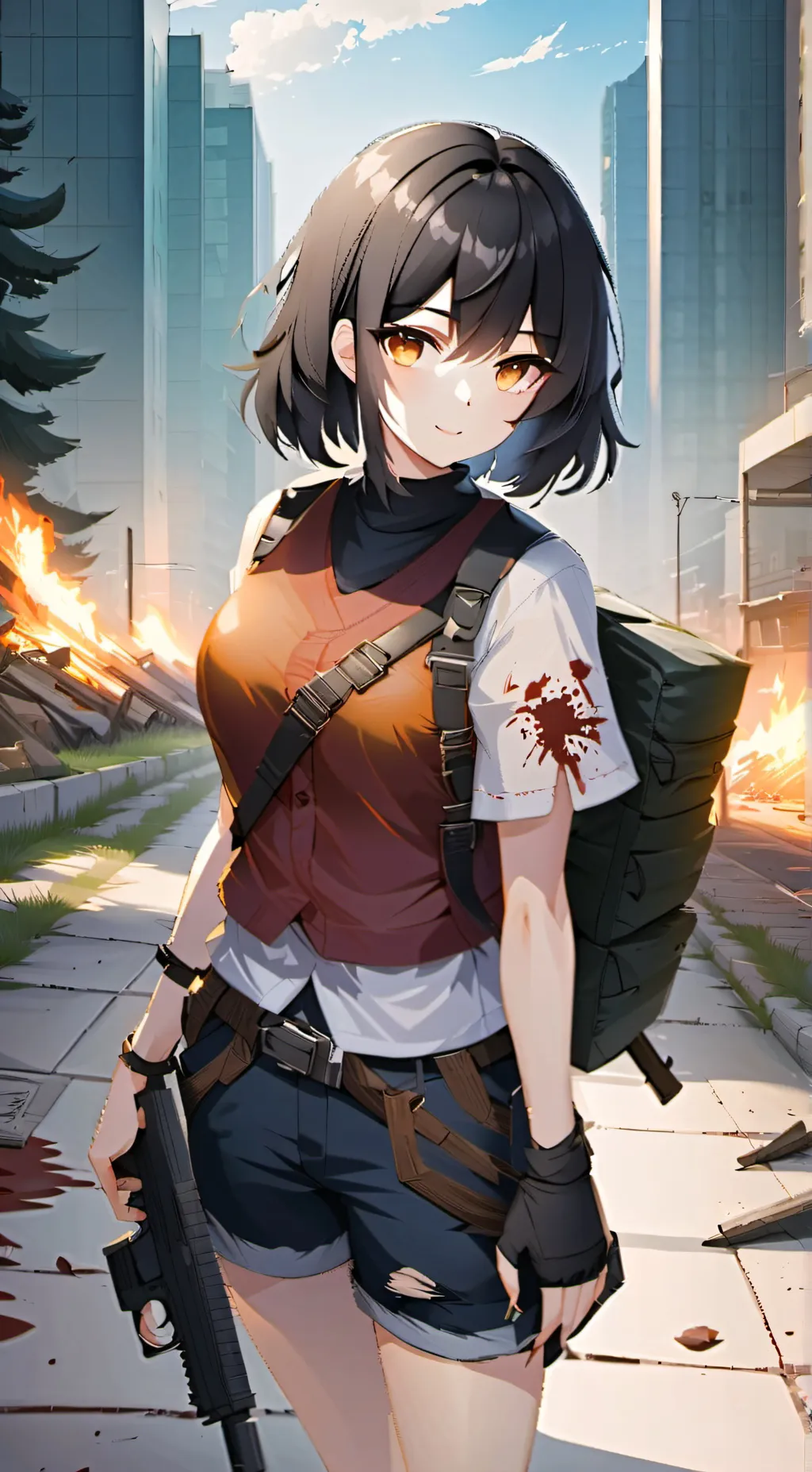 ai character: Raven background