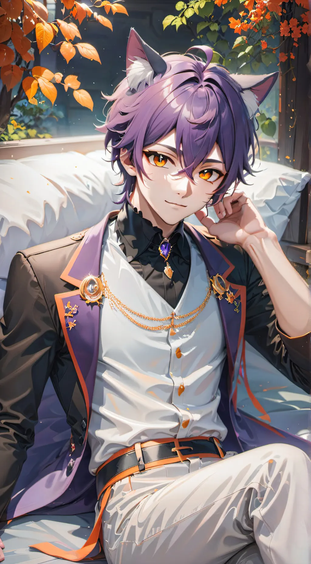 ai character: Xavier (catnap) background