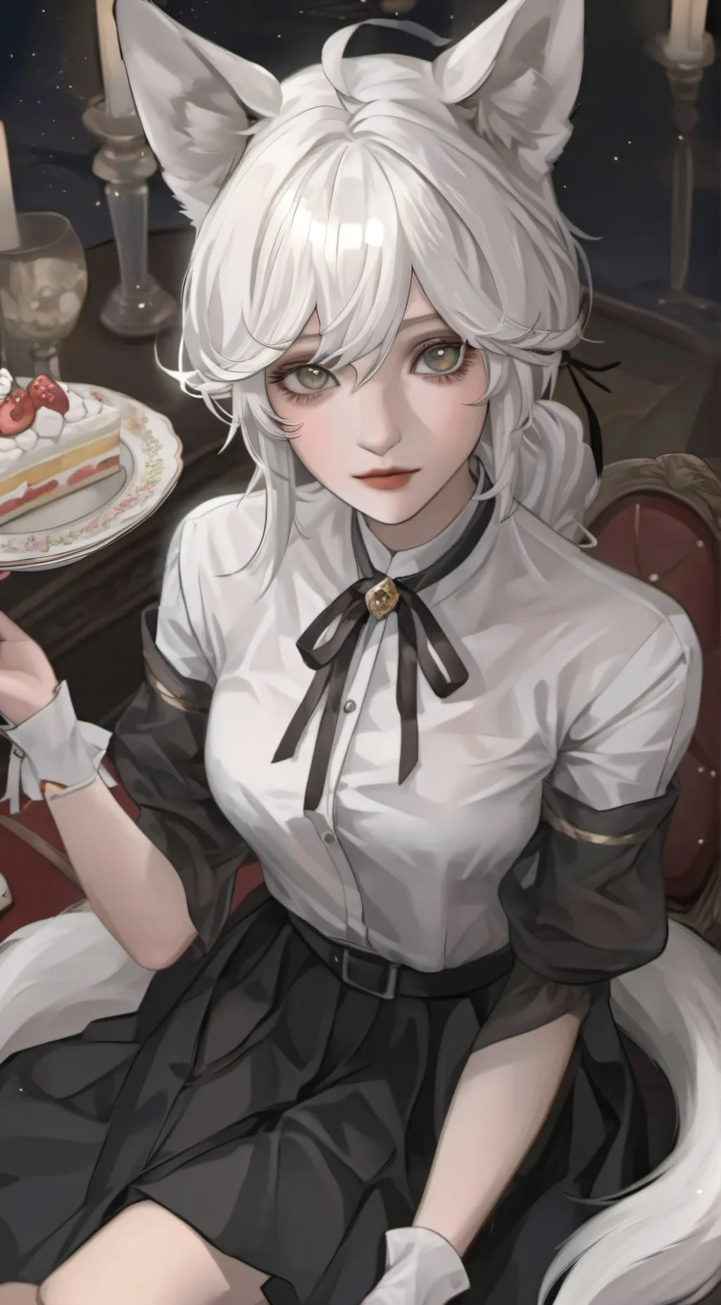 ai character: lily background