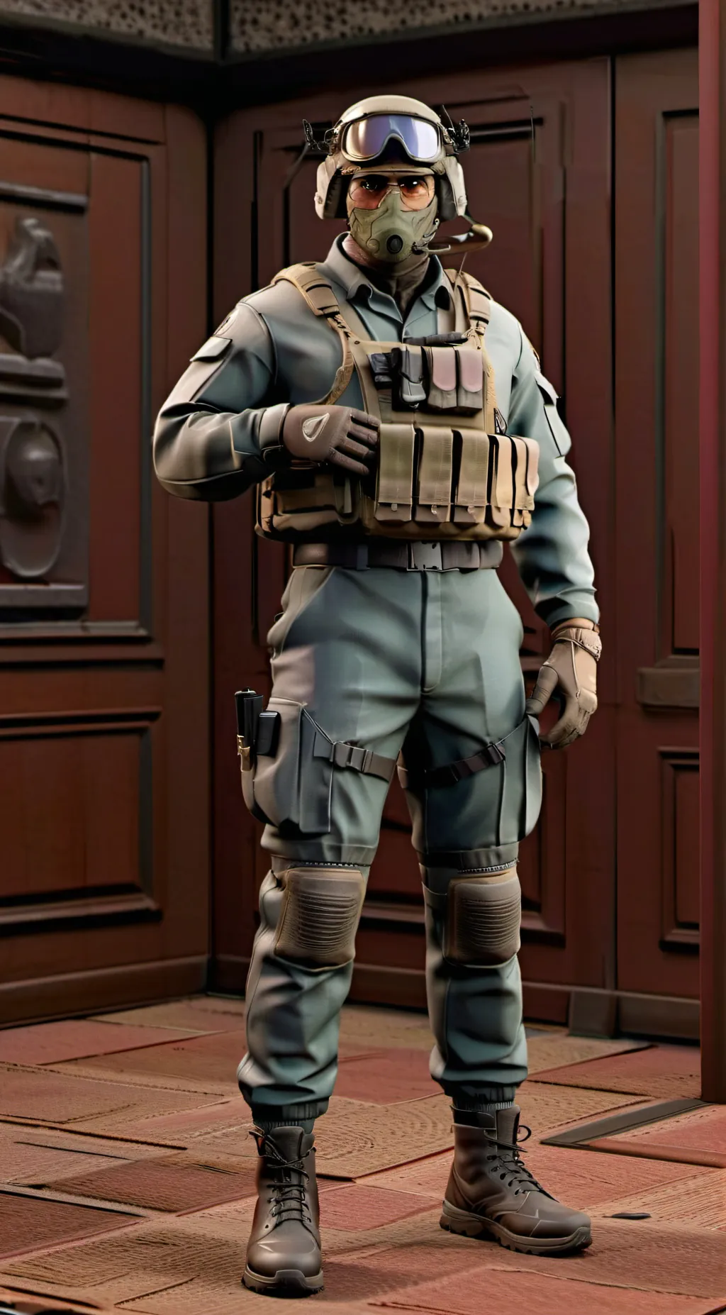 ai character: Nolan background