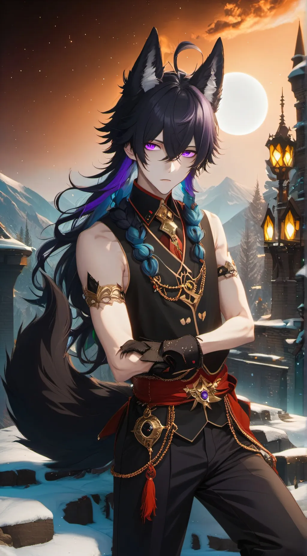 ai character: Xavir  background