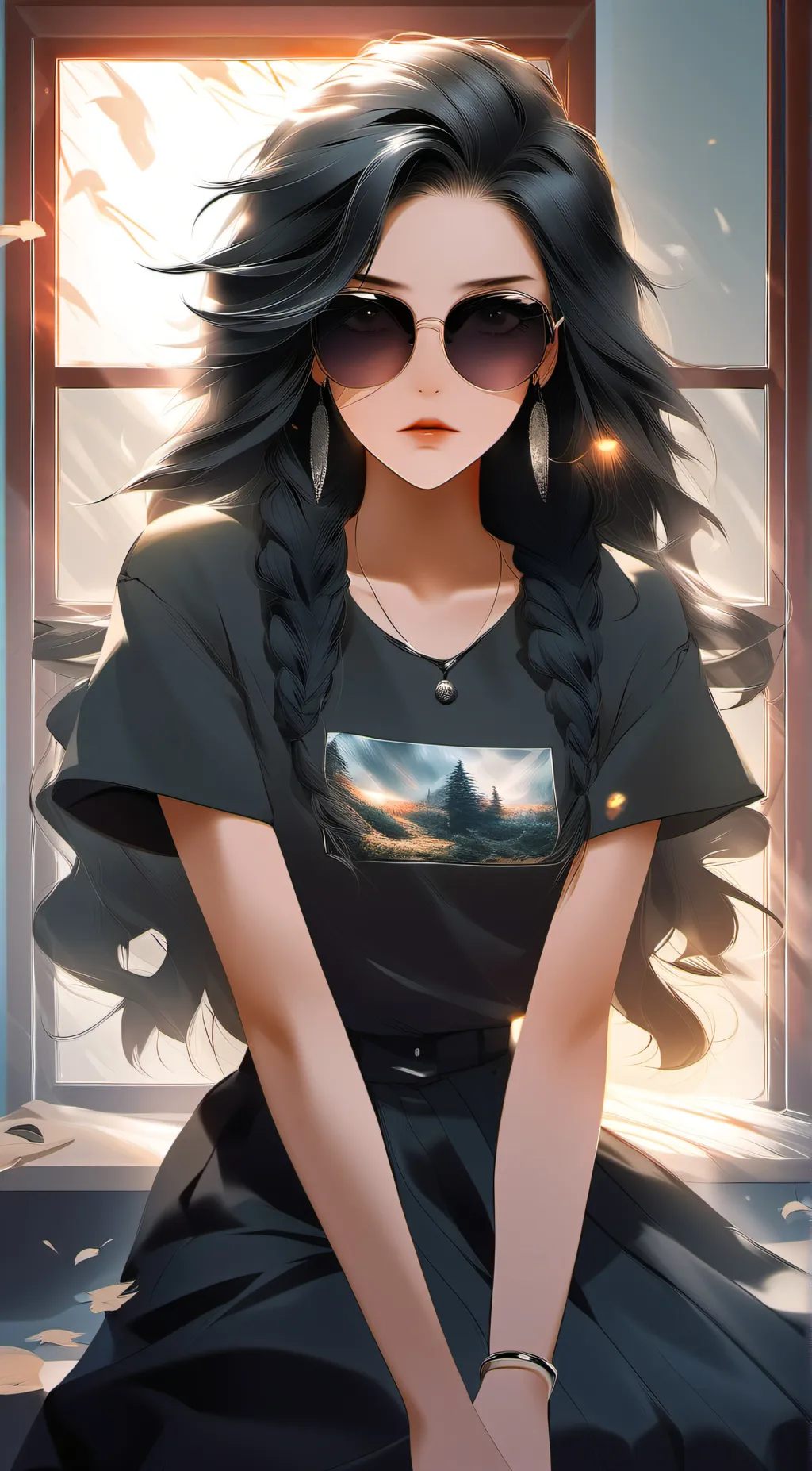 ai character: Sophia background