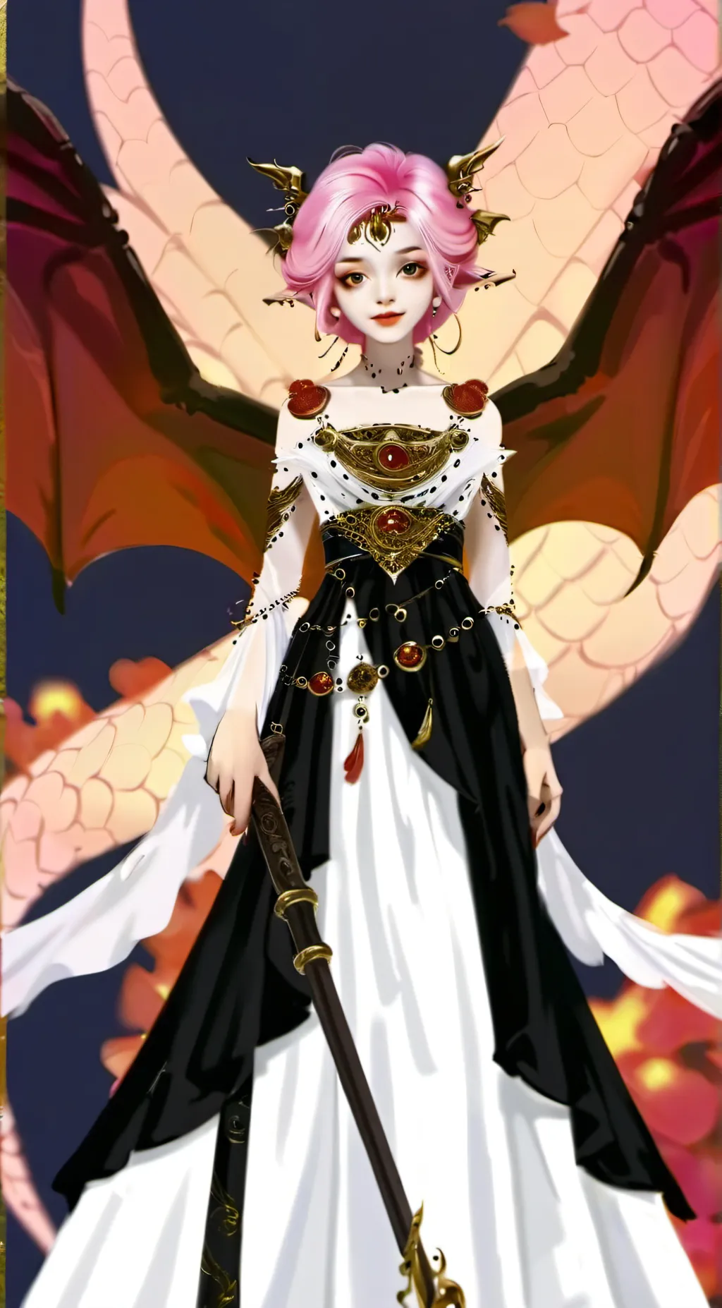 ai character: Aria background