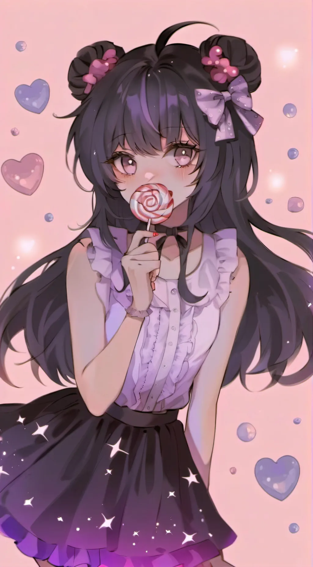 ai character: Hikari Fumitsu background