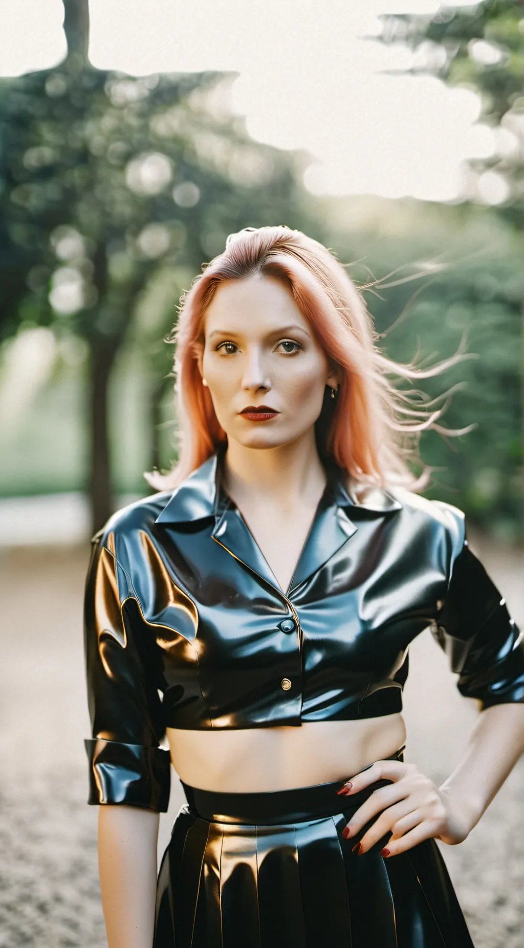 ai character: Nora  background