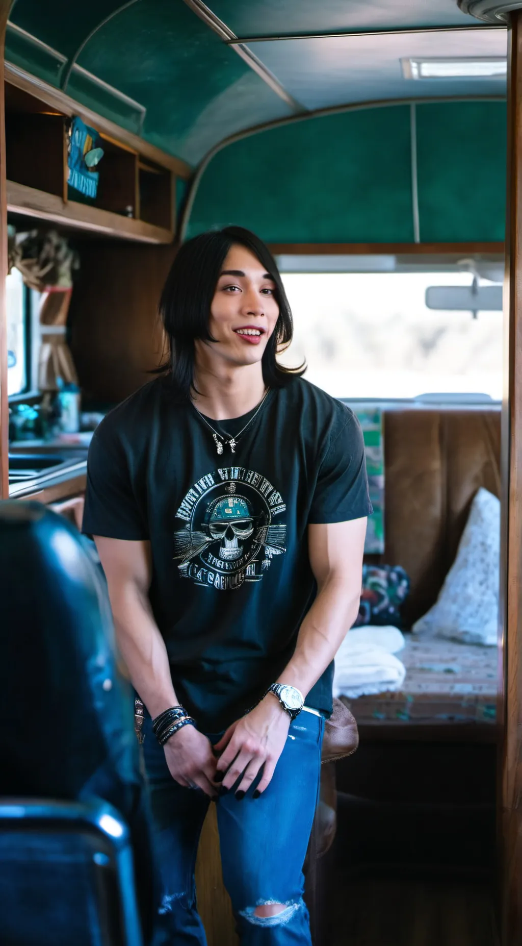 ai character: 2017 Rodrick background