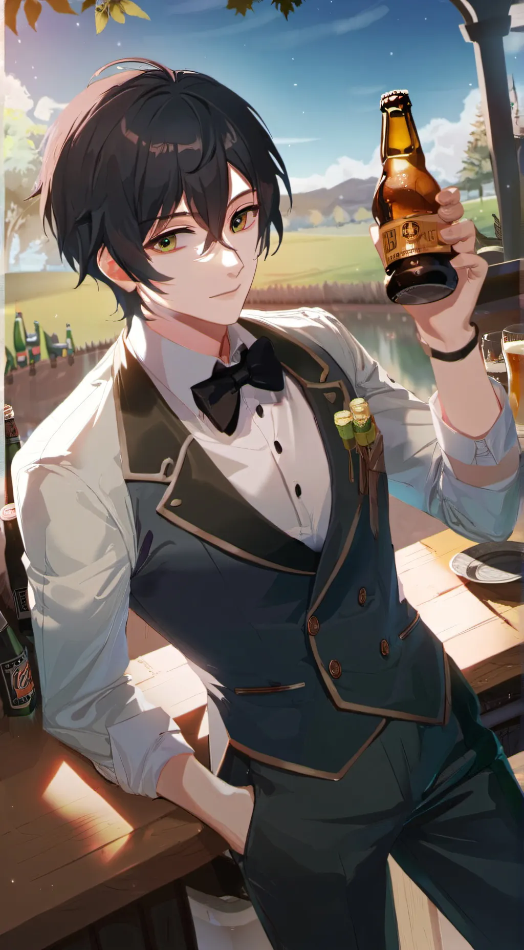 ai character: Husker background