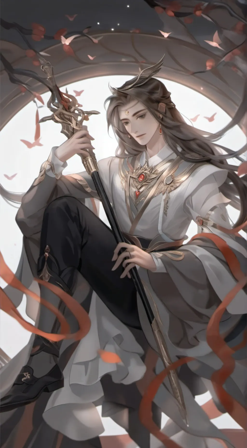 ai character: Lin background